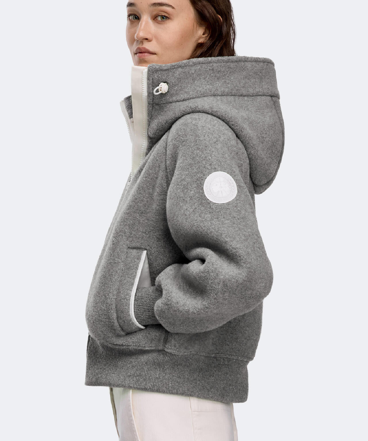 CANADA GOOSE/カナダグース/Chilliwack Fleece Bomber White Label/7102WW