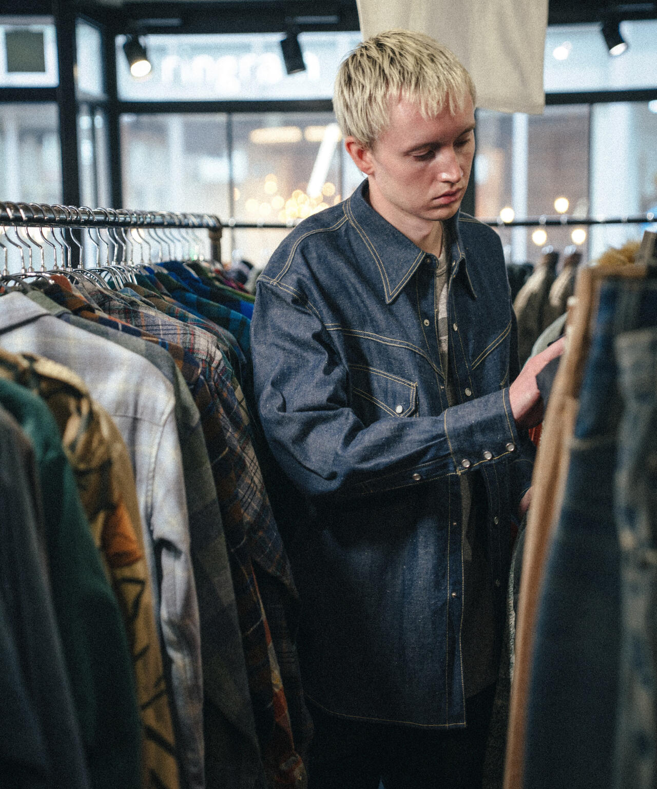 SAINT MICHAEL/セントマイケル/ BBJ_DENIM SHIRT