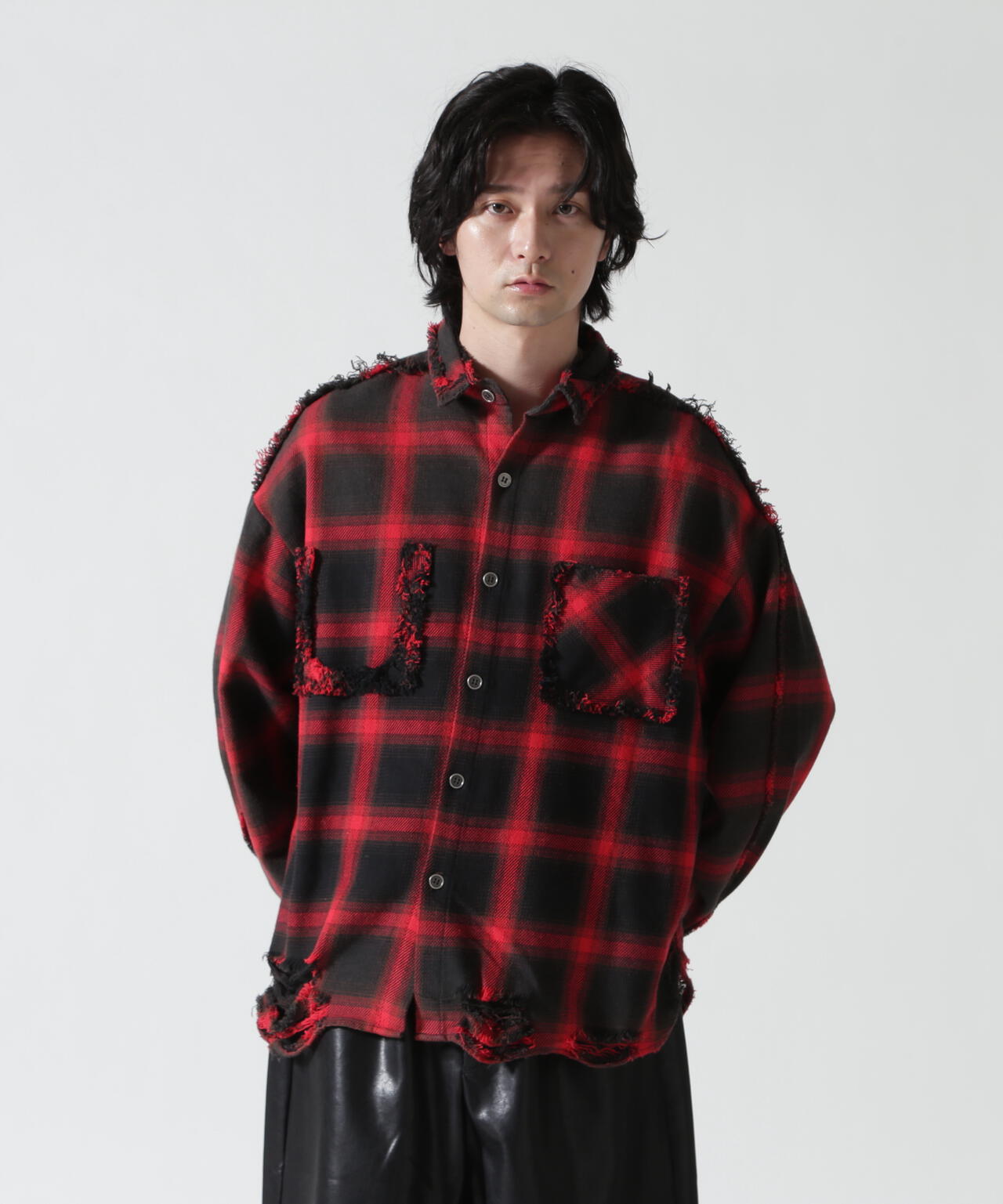 177cm B:81 W:72 H:88 着用サイズ:L
