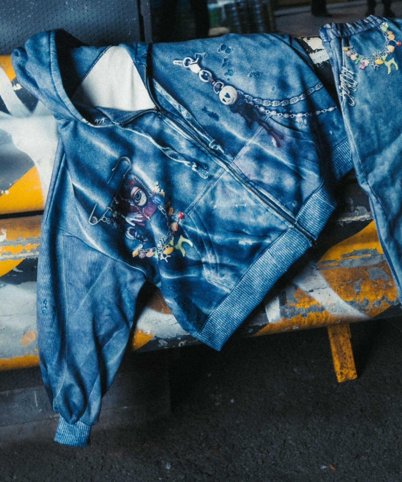 TALKING ABOUT THE ABSTRACTION/EX SWEAT ACC PARKA