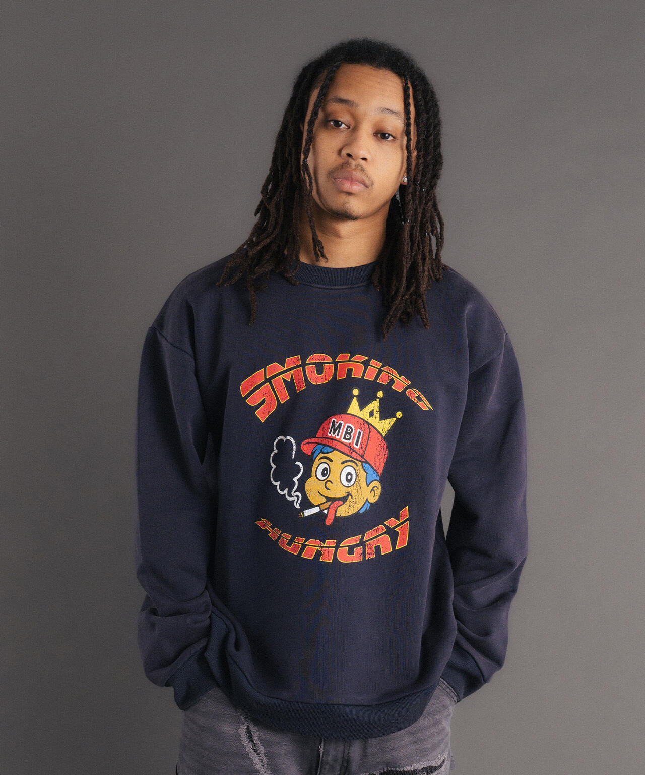 FR(13)NDS /フレンズ/Smoking Min Boy SWEAT CREW
