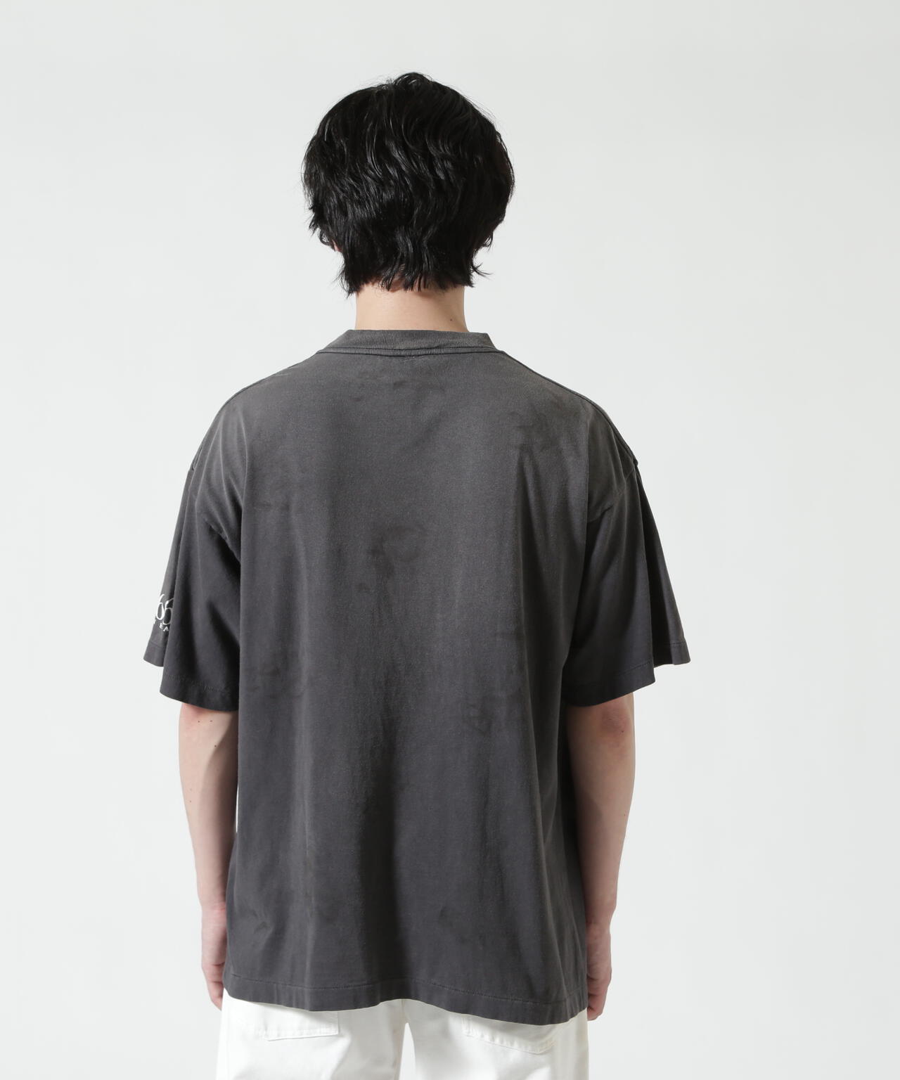 SAINT MICHAEL/セントマイケル/SS T-SHIRT/SAINT 666/BLACK