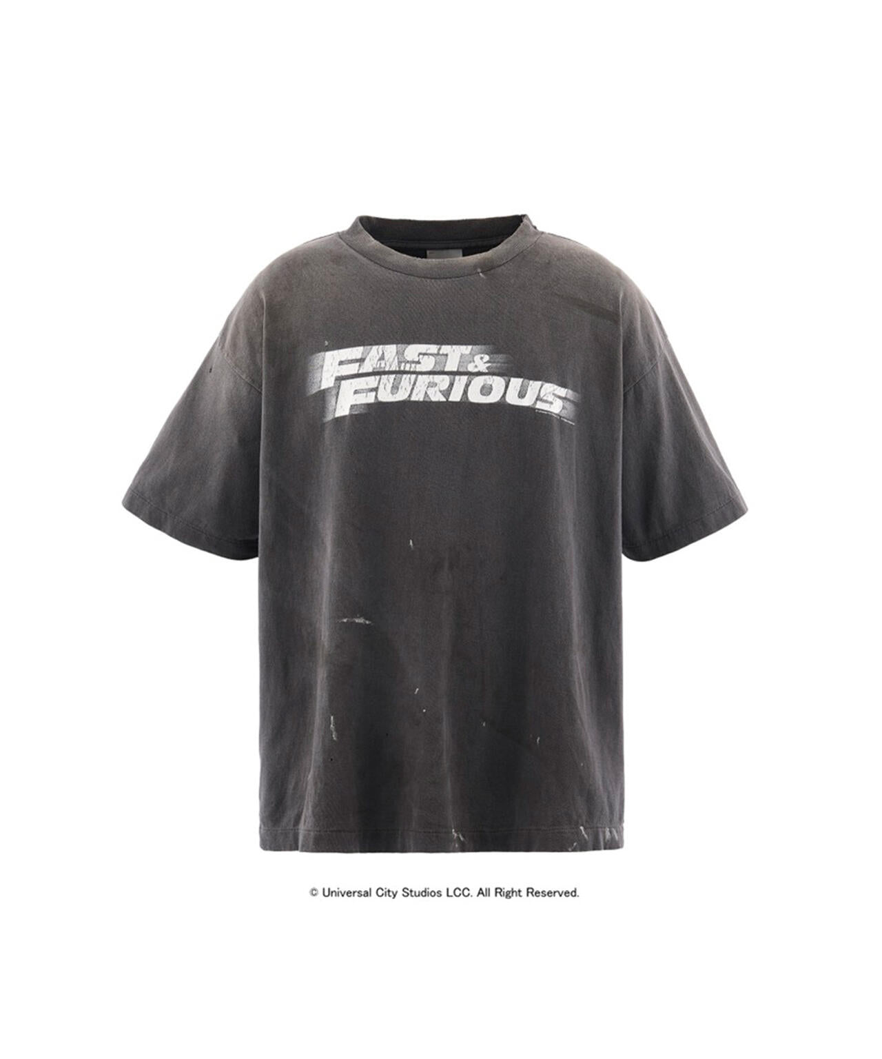 SAINT MICHAEL/セントマイケル/SS T-SHIRT/FAST FURIOUS/BLK