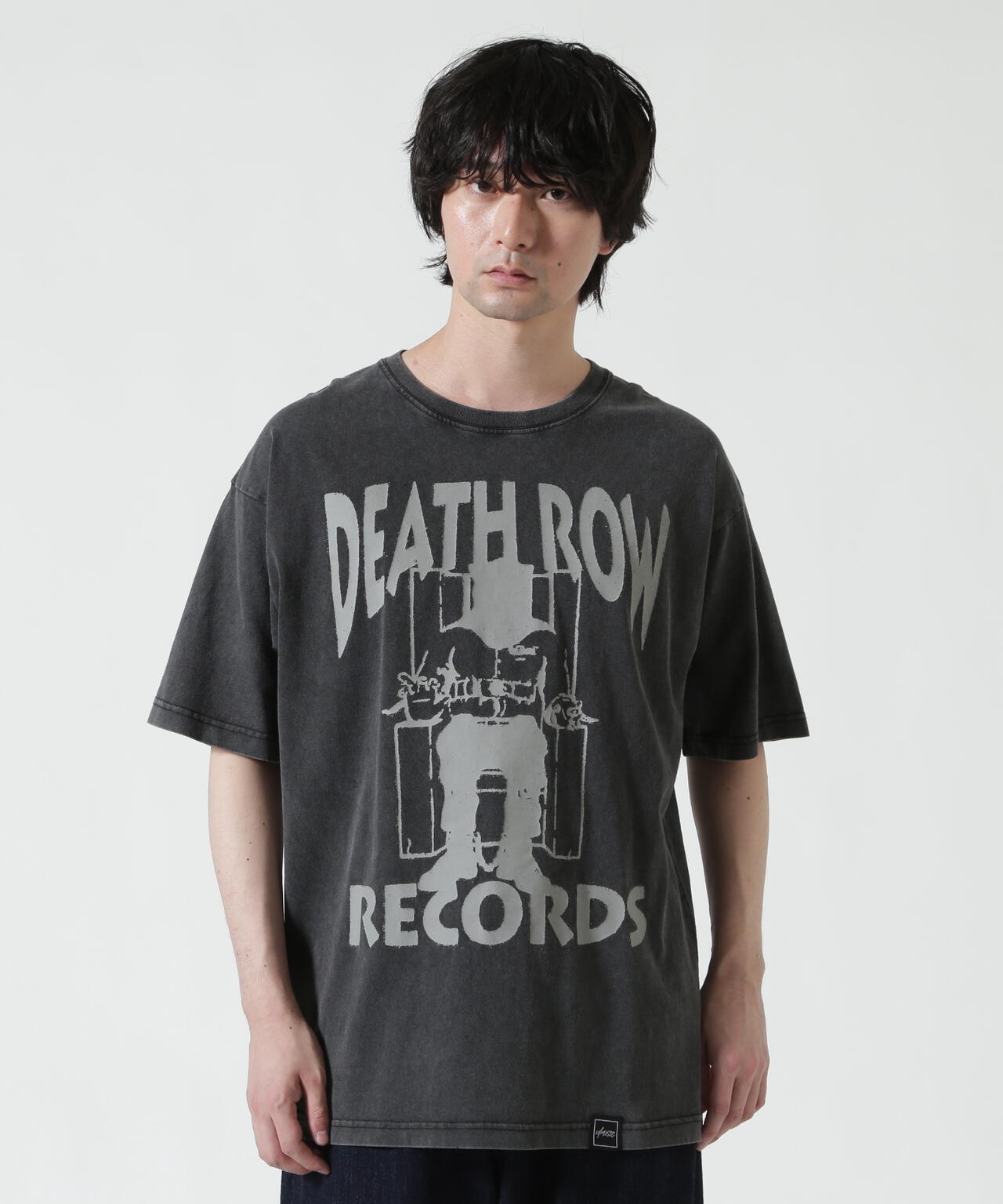 U/MUSIC(ユーミュージック)/DEATH ROW REC/SS Tee/BLACK