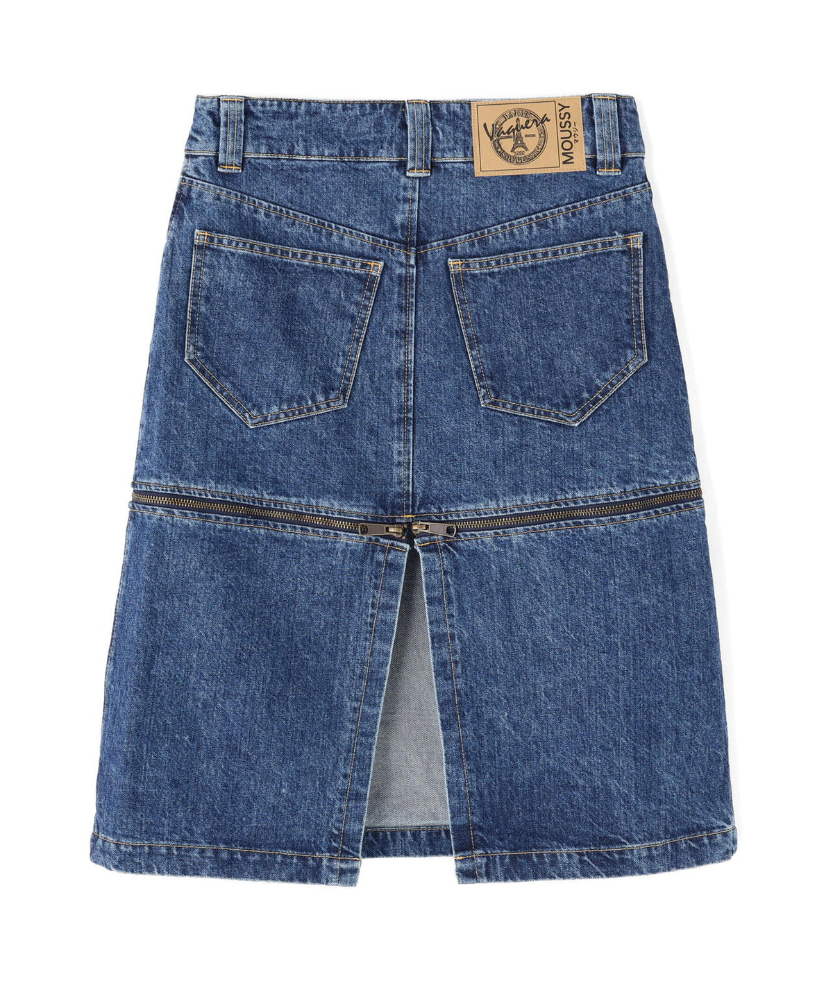 VAQUERA×MOUSSY/ヴァケラ×マウジー/VQ DENIM SKIRT