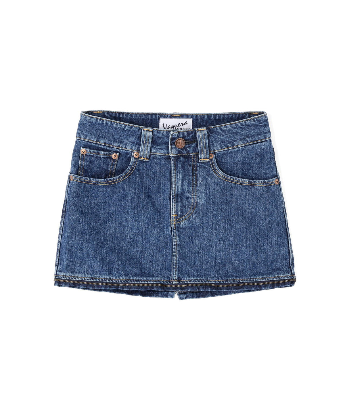 VAQUERA×MOUSSY/ヴァケラ×マウジー/VQ DENIM SKIRT