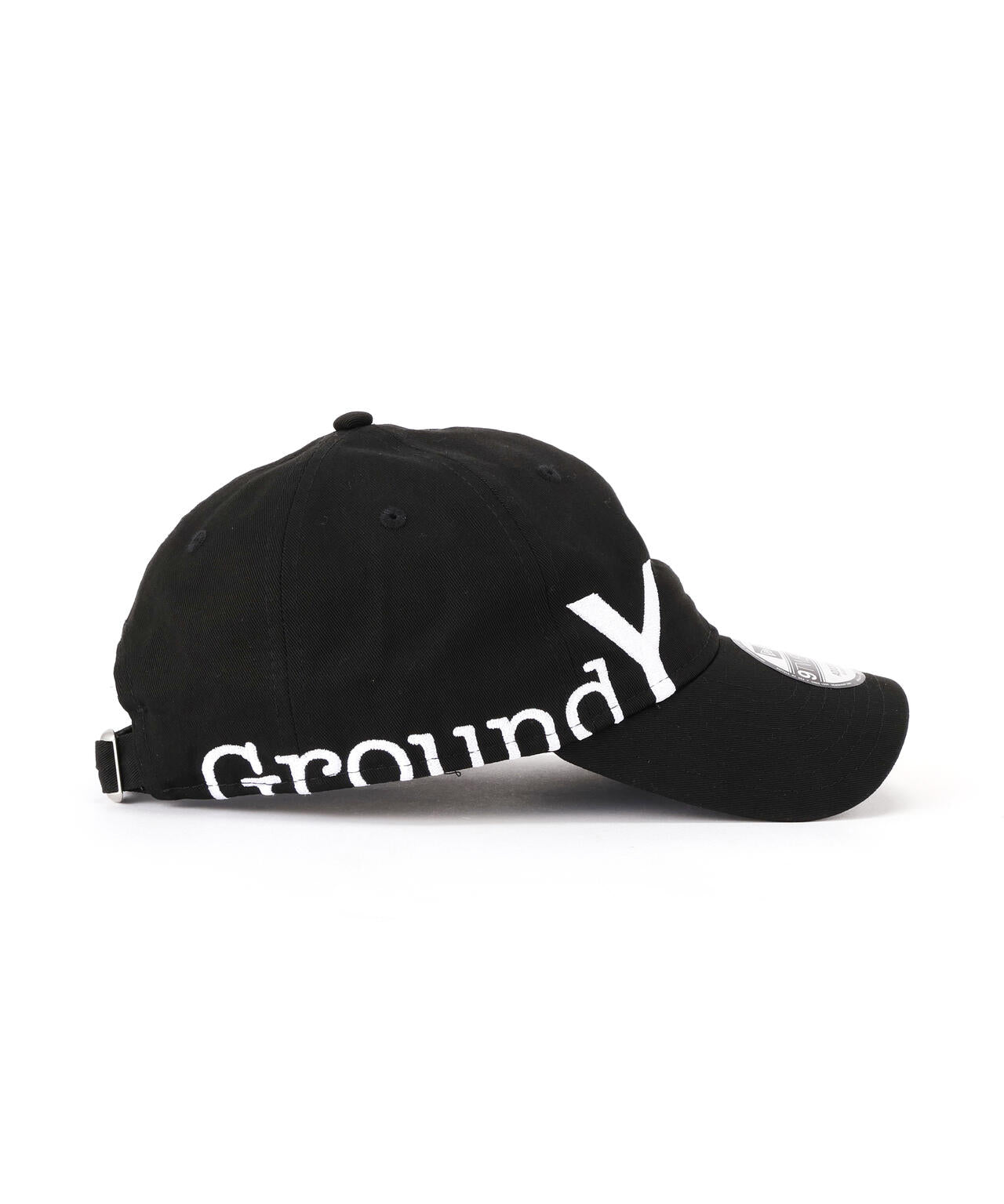 Ground Y×NEW ERA/ ADV LIGHT GY SIDE LOGO BLK WHT