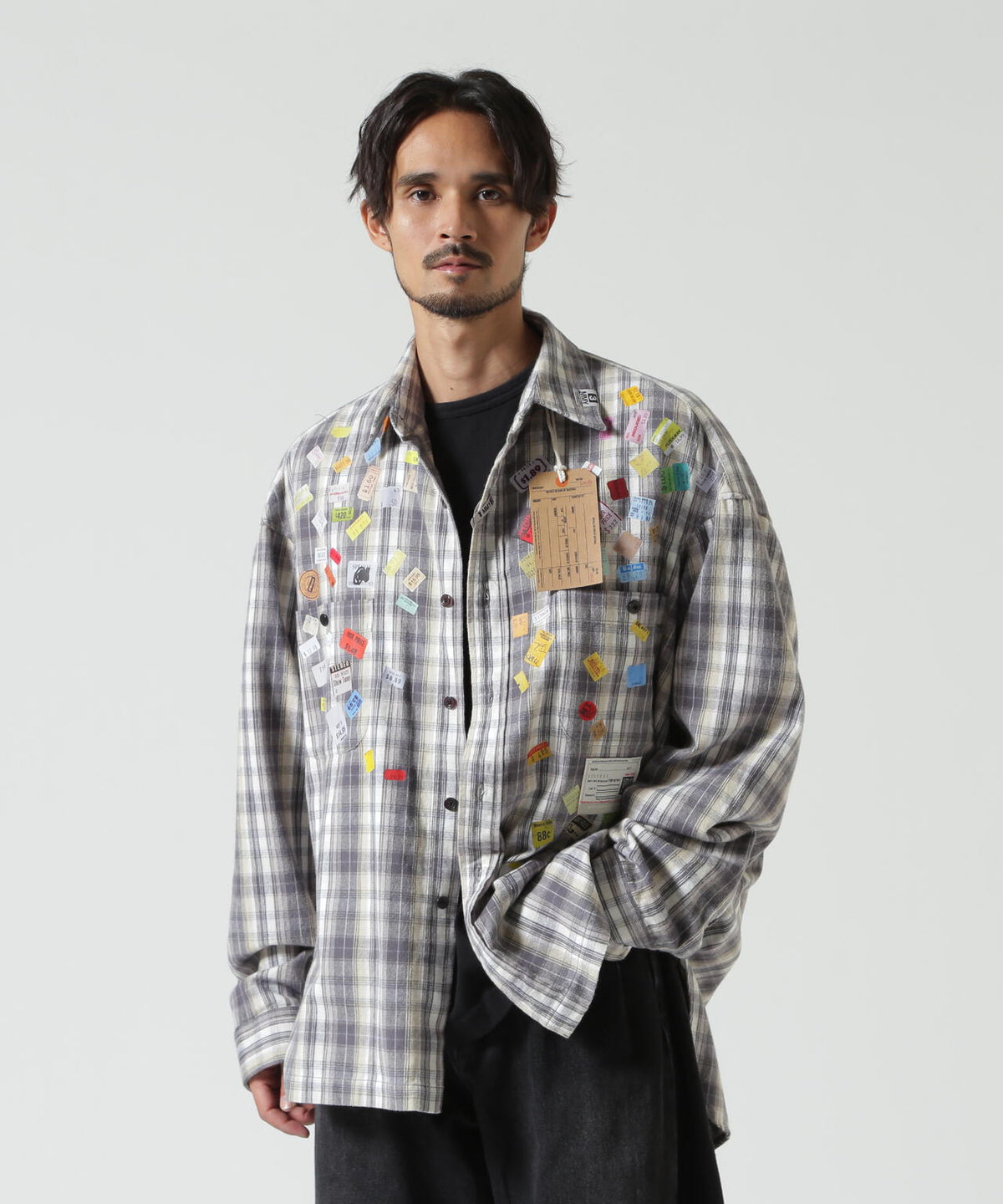 Maison MIHARAYASUHIRO/メゾン ミハラヤスヒロ/別注CHECK L/S SHIRTS