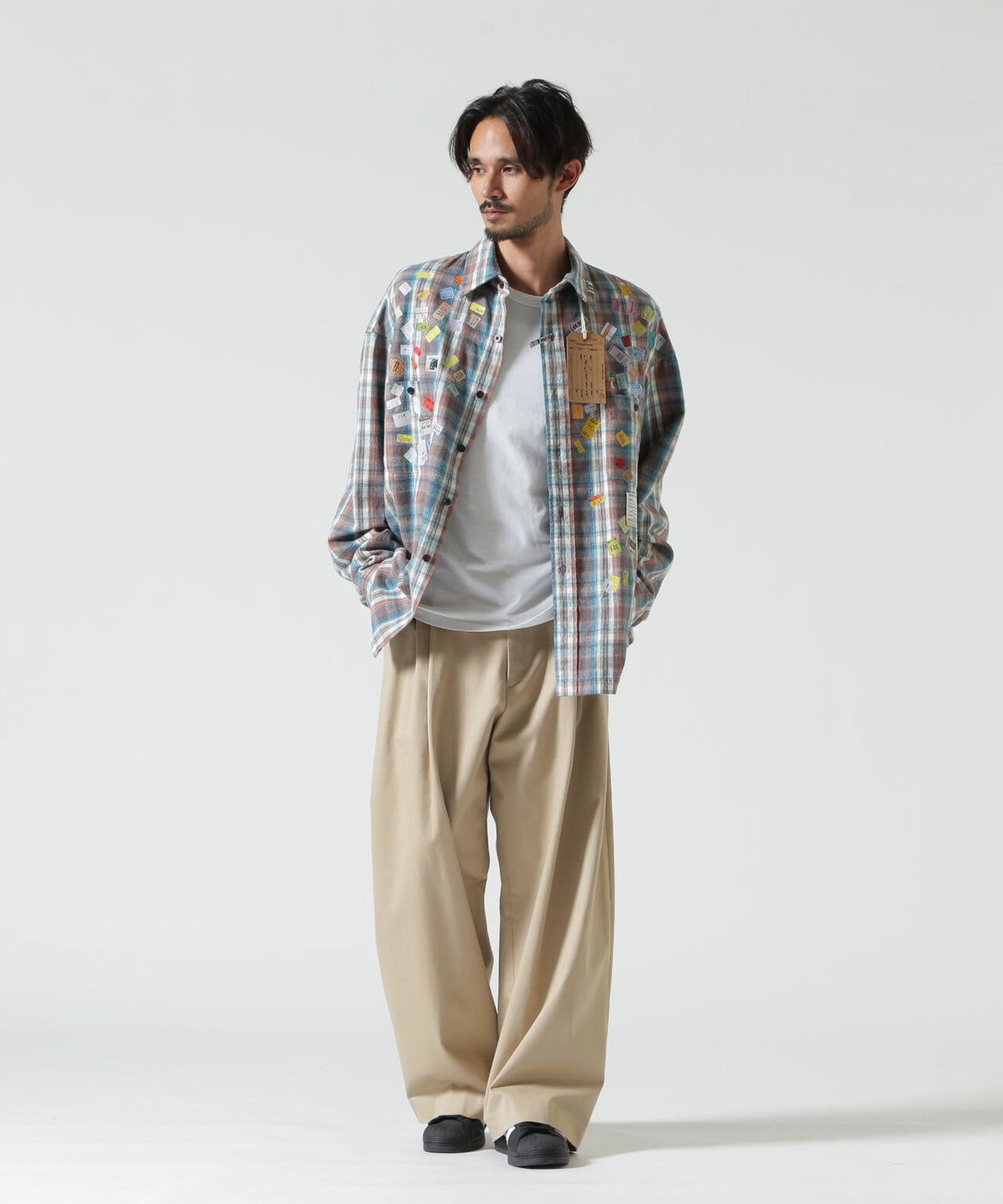 Maison MIHARAYASUHIRO/メゾン ミハラヤスヒロ/別注CHECK L/S SHIRTS