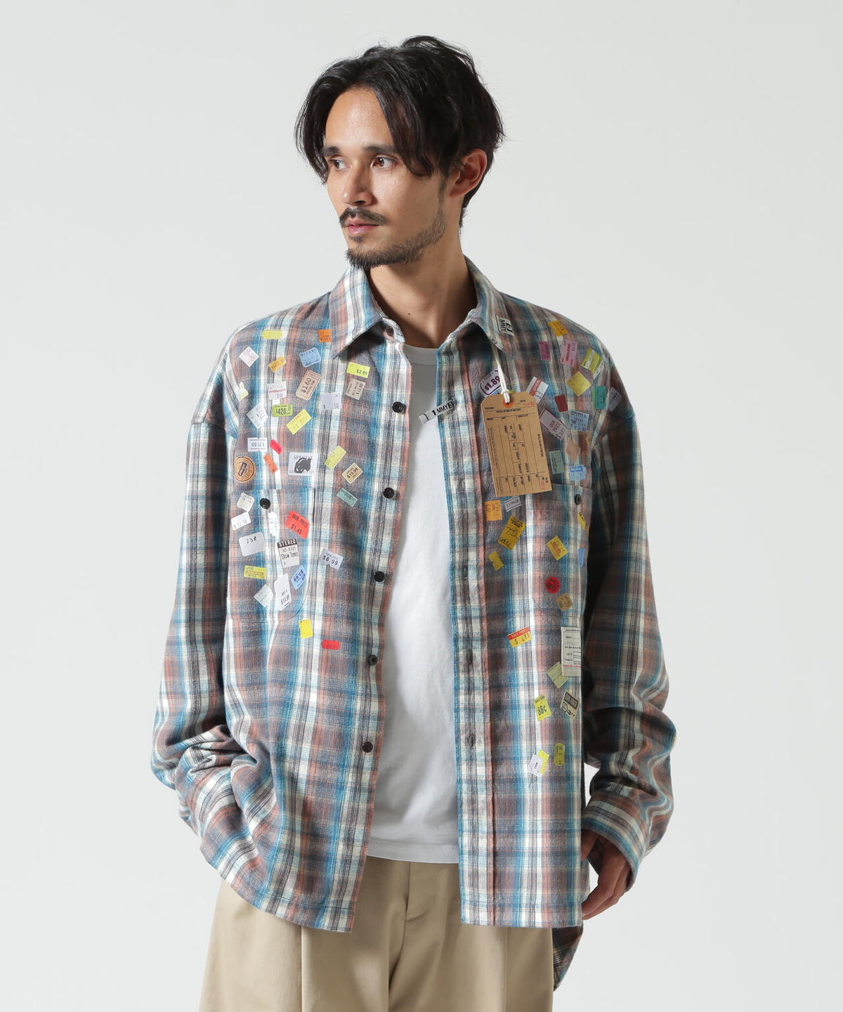 Maison MIHARAYASUHIRO/メゾン ミハラヤスヒロ/別注CHECK L/S SHIRTS