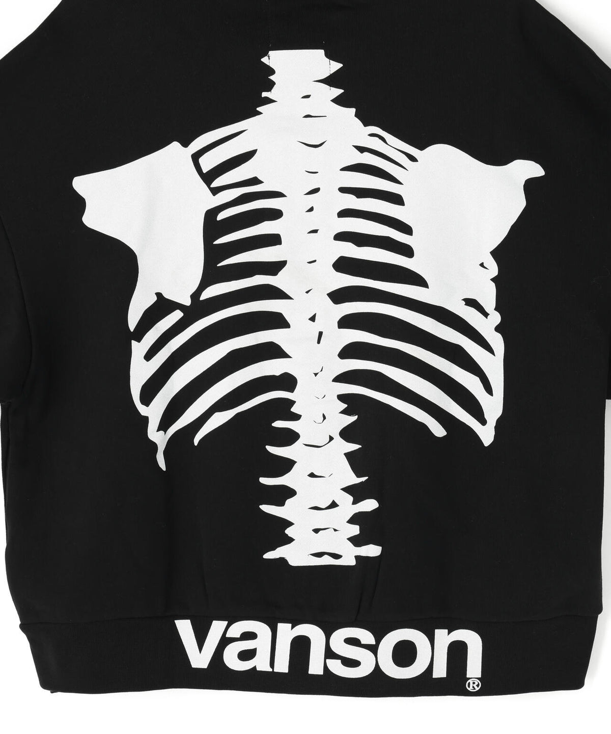 FR(13)NDS×Vanson Leathers/フレンズ×バンソンレザーズ/BONE HOODIE