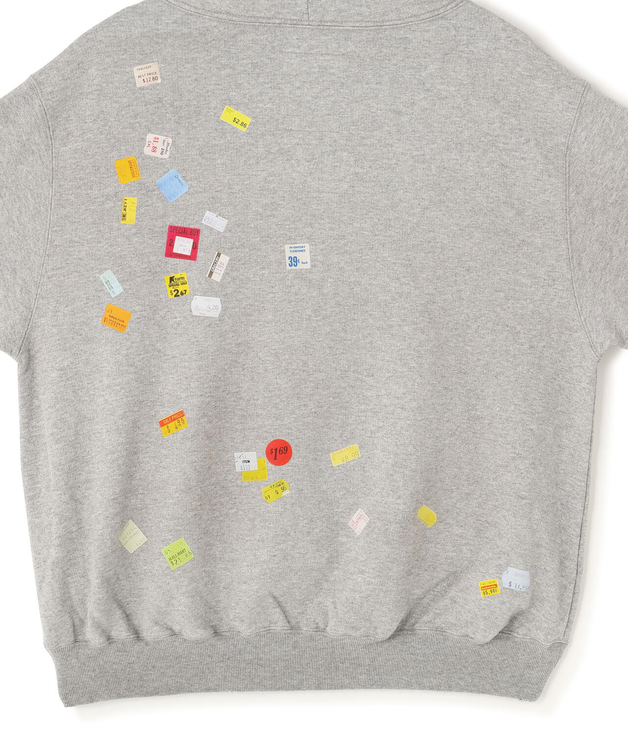 Maison MIHARAYASUHIRO/メゾン ミハラヤスヒロ/PRICE STICKER PRINTED HOODIE
