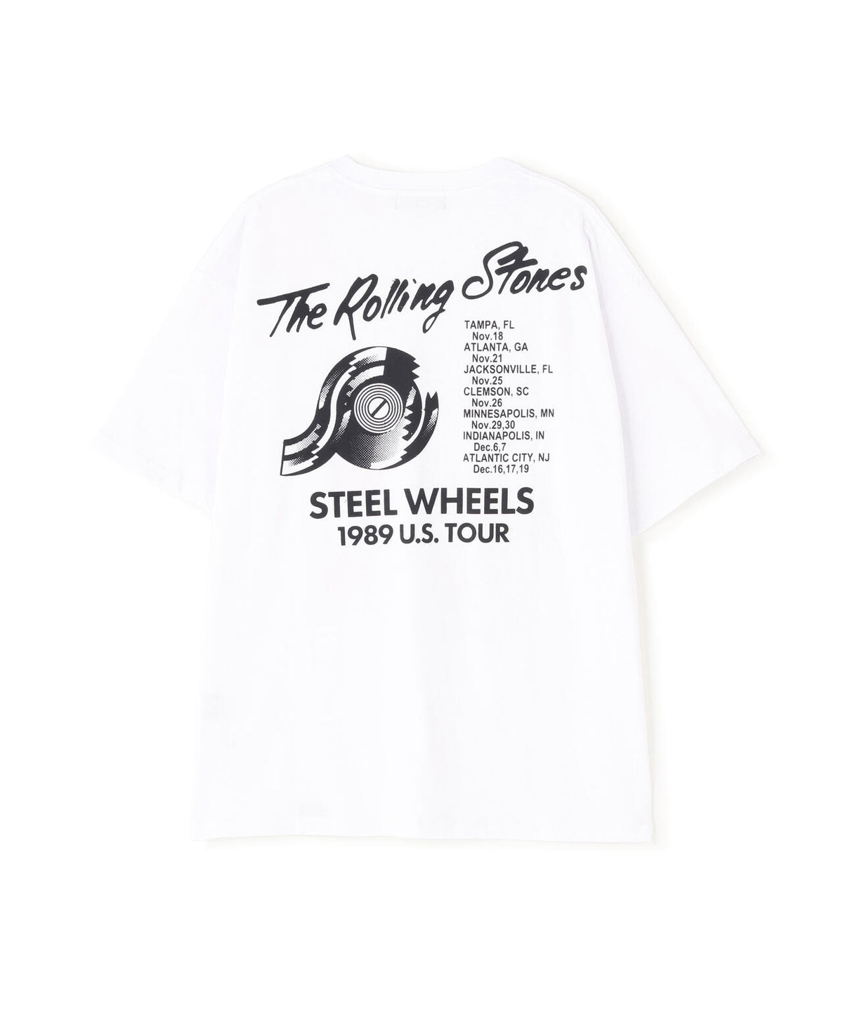 U/MUSIC/ユーミュージック/STEEL WHEELS 89 SS TEE