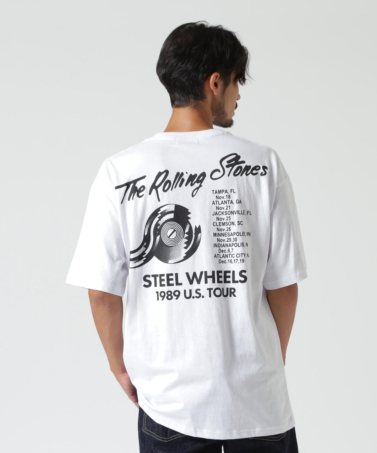 U/MUSIC/ユーミュージック/STEEL WHEELS 89 SS TEE