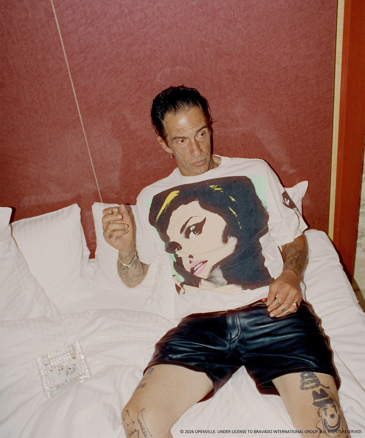 SAINT MICHAEL/セントマイケル/AMY_SS T-SHIRT/BACK TO BLACK