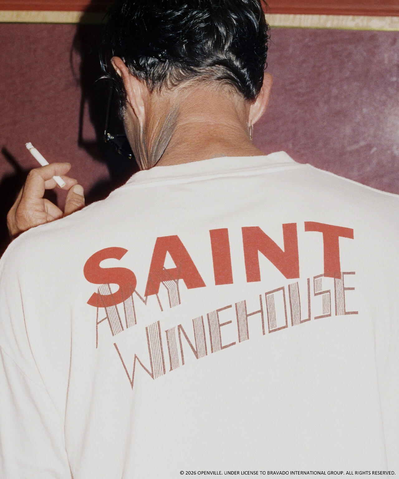 SAINT MICHAEL/セントマイケル/AMY_SS T-SHIRT/BACK TO BLACK