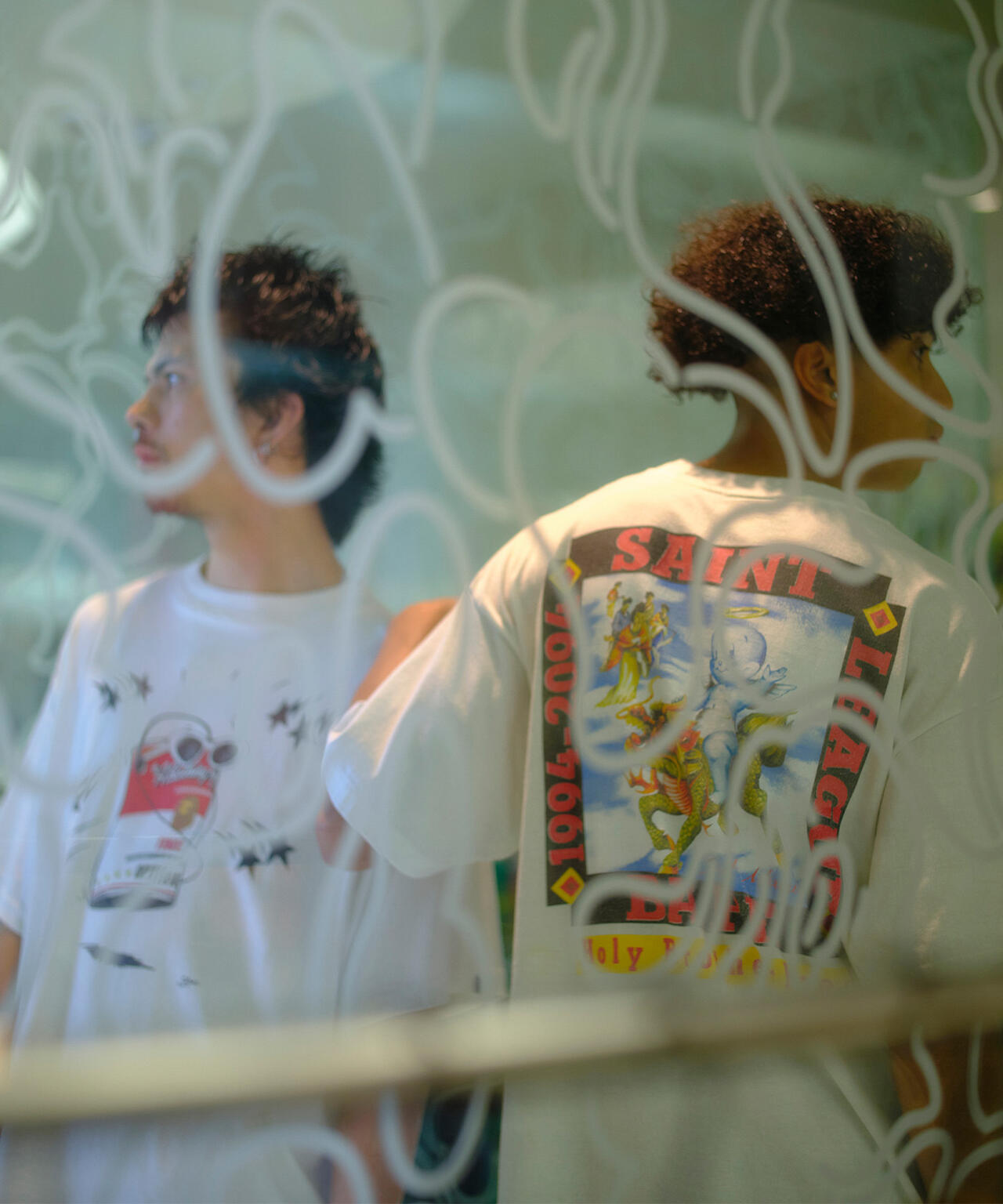 SAINT MICHAEL/セントマイケル/BAPE_SS T-SHIRT/JUMP
