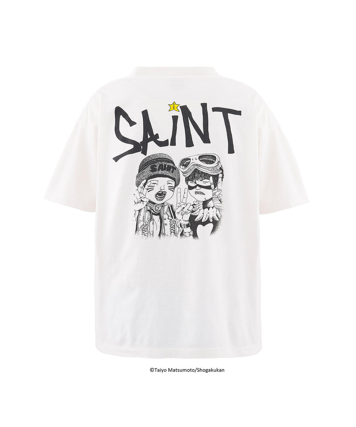 SAINT MICHAEL/セントマイケル/鉄コン筋クリート_SS T-SHIRT/SHIRO