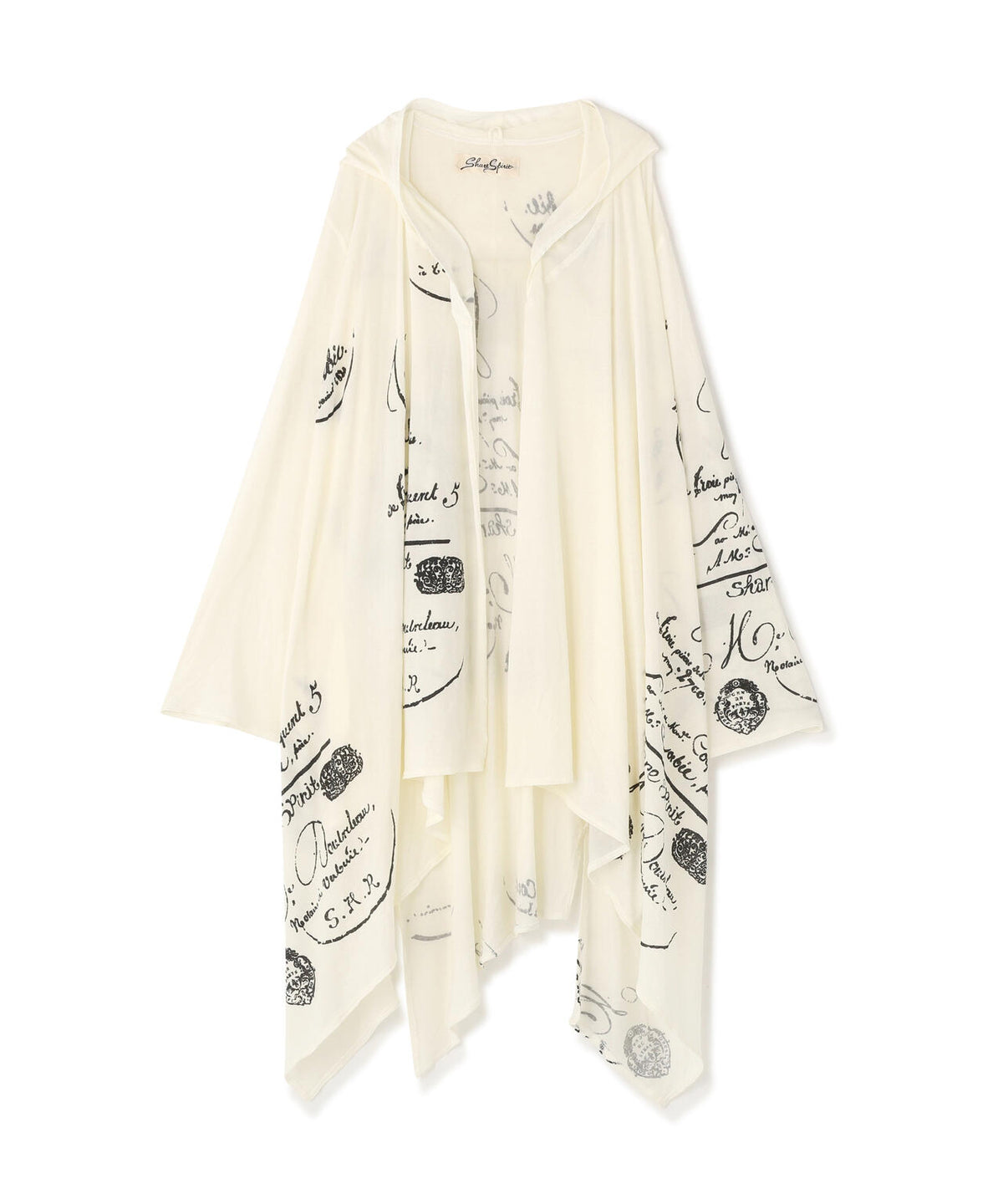 SHARE SPIRIT/シェアースピリット/PRINT LONG CARDIGAN