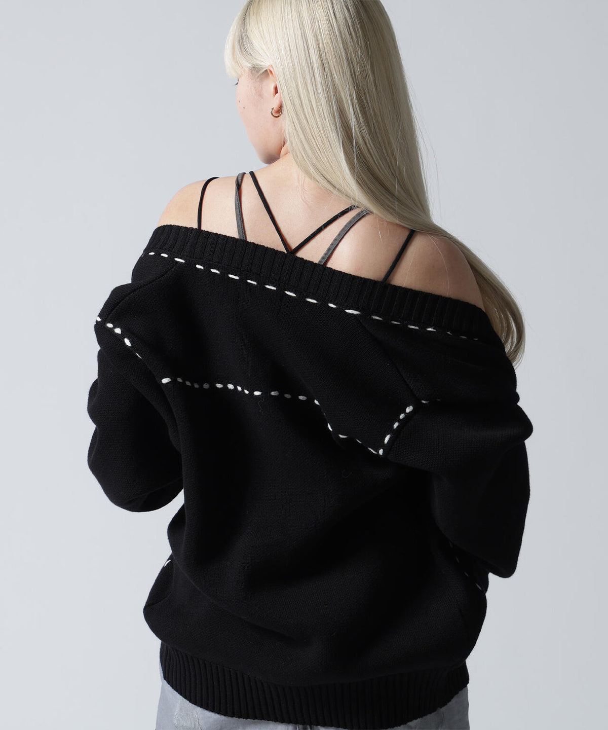 FR(13)NDS/フレンズ/WOMEN STITCH KNIT CARDIGAN