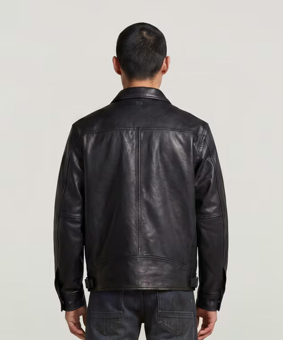G-STAR/ジースター/Leather Bomber Jacket