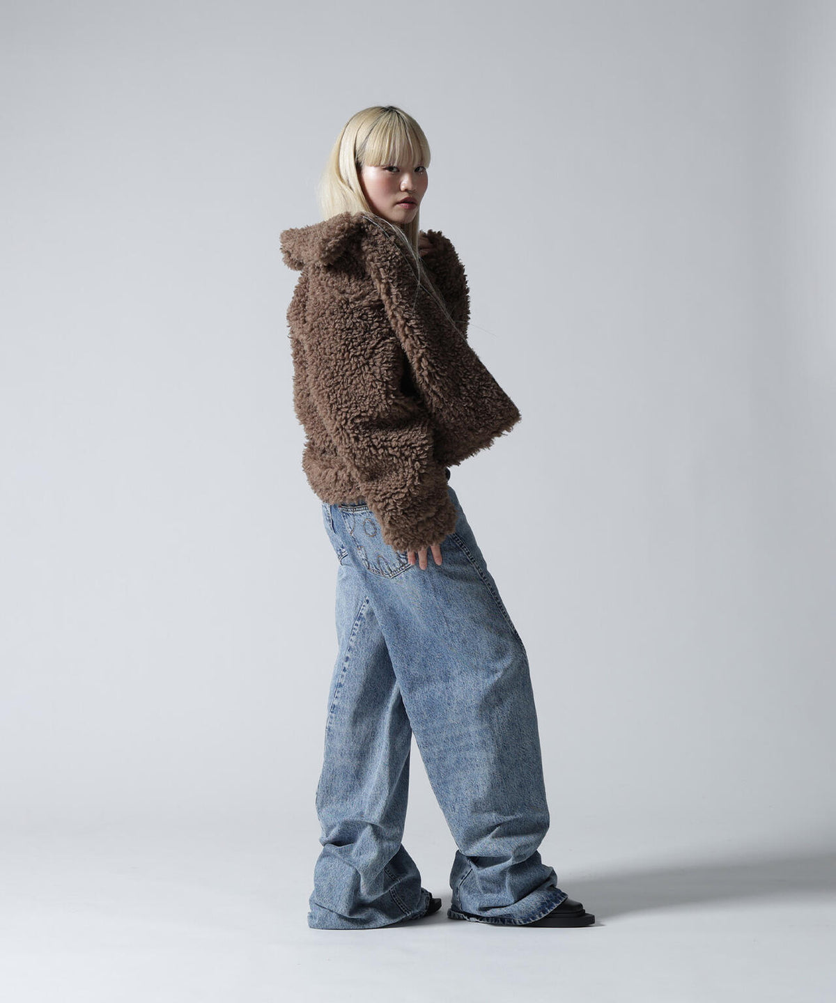 FR(13)NDS/フレンズ/WOMEN BOA COLLAR BLOUSON