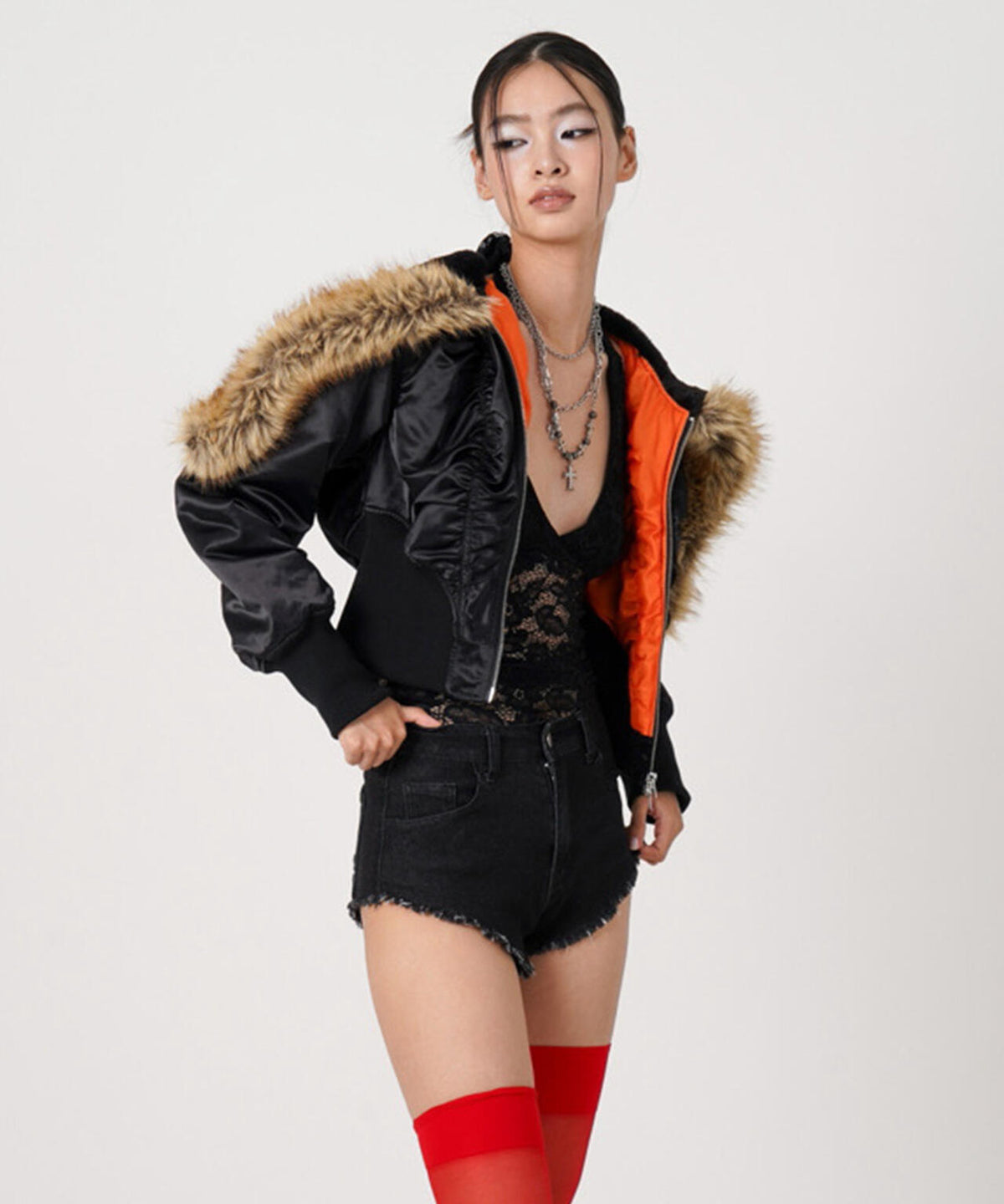 MITSUKI/ミツキ/DESIGN RIB N-2B JACKET
