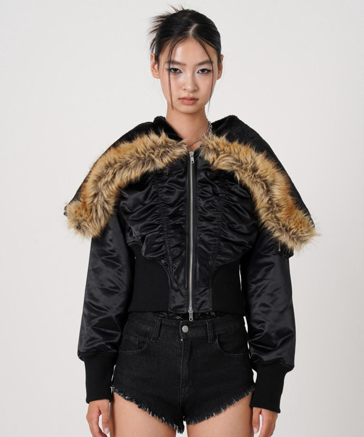 MITSUKI/ミツキ/DESIGN RIB N-2B JACKET