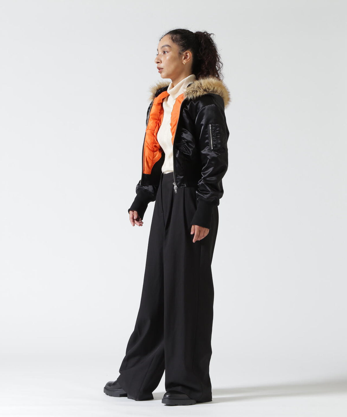 MITSUKI/ミツキ/DESIGN RIB N-2B JACKET