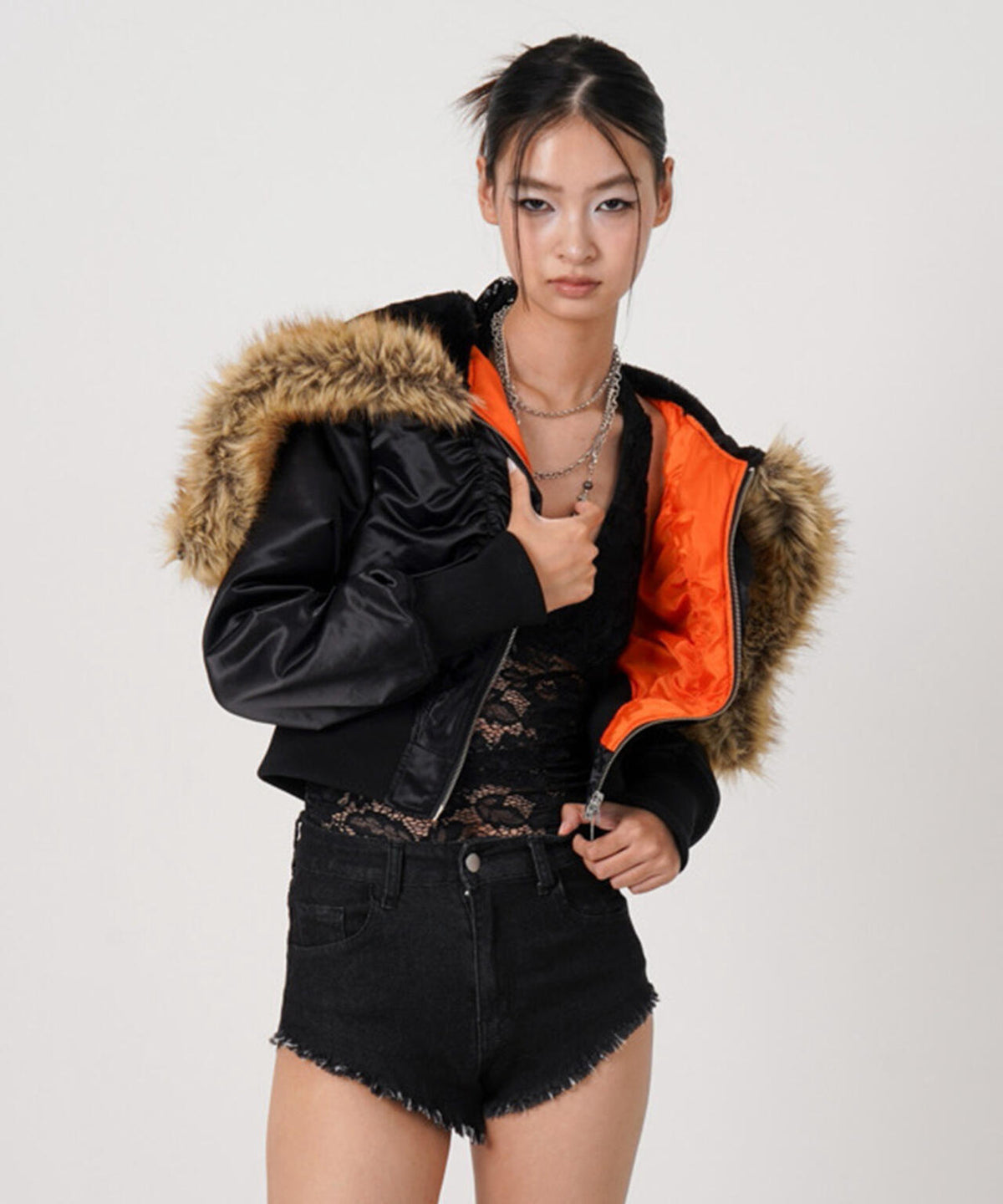 MITSUKI/ミツキ/DESIGN RIB N-2B JACKET