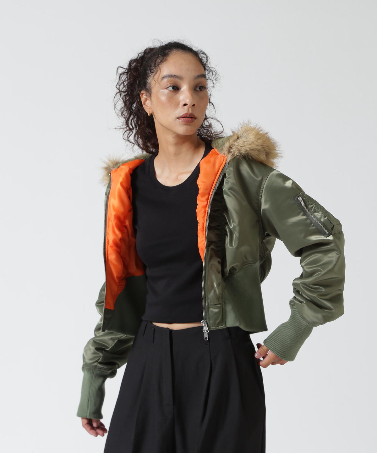 MITSUKI/ミツキ/DESIGN RIB N-2B JACKET