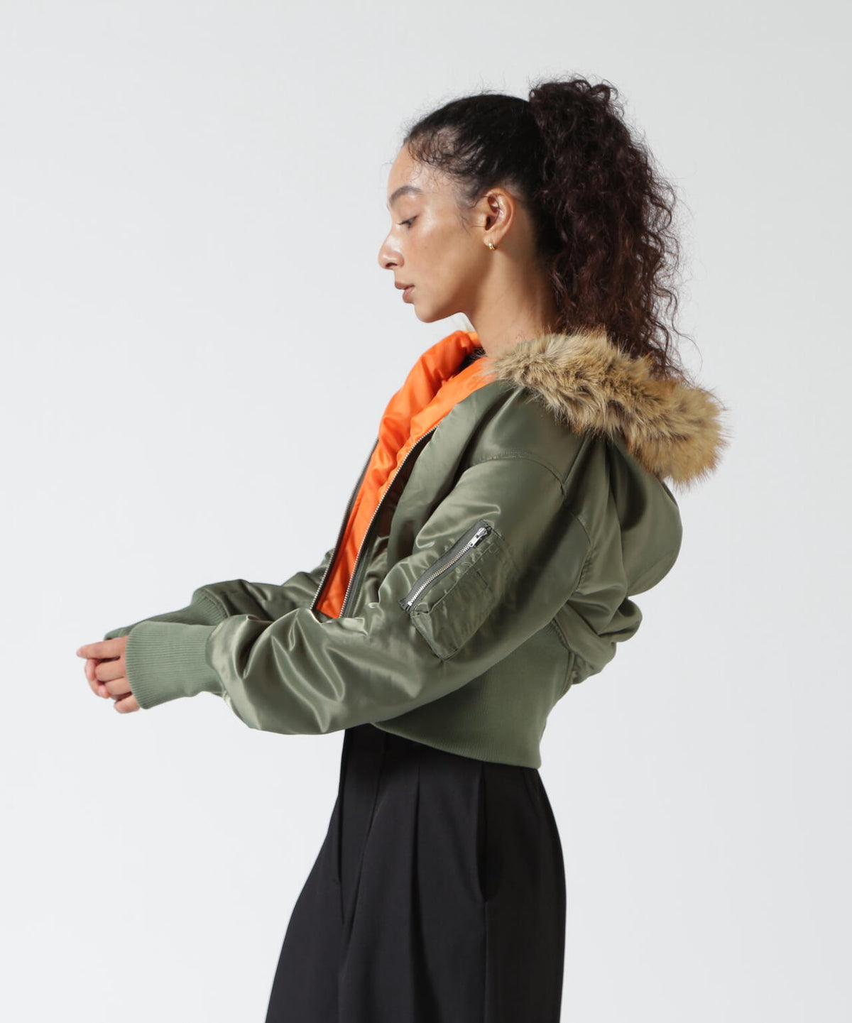 MITSUKI/ミツキ/DESIGN RIB N-2B JACKET