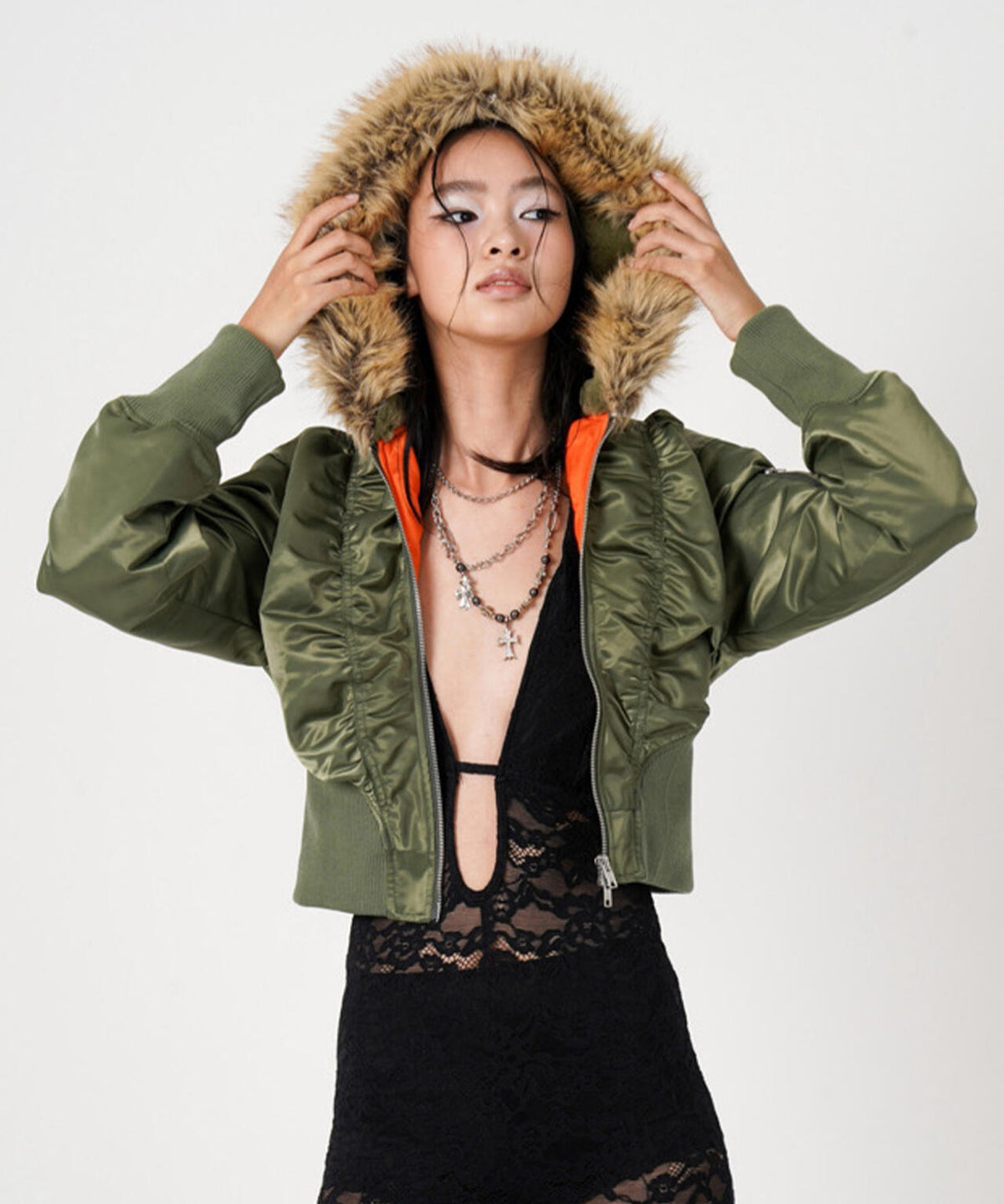 MITSUKI/ミツキ/DESIGN RIB N-2B JACKET