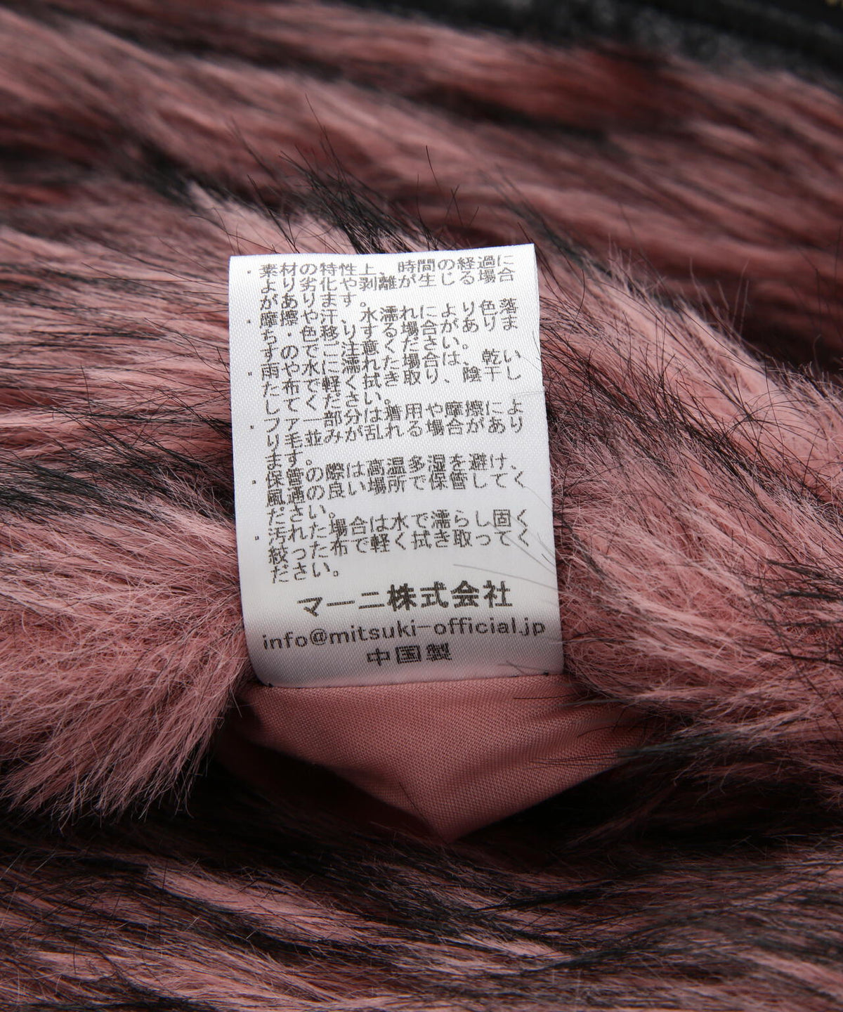 MITSUKI/ミツキ/FAUX LEATHER REVERSIBLE BLOUSON