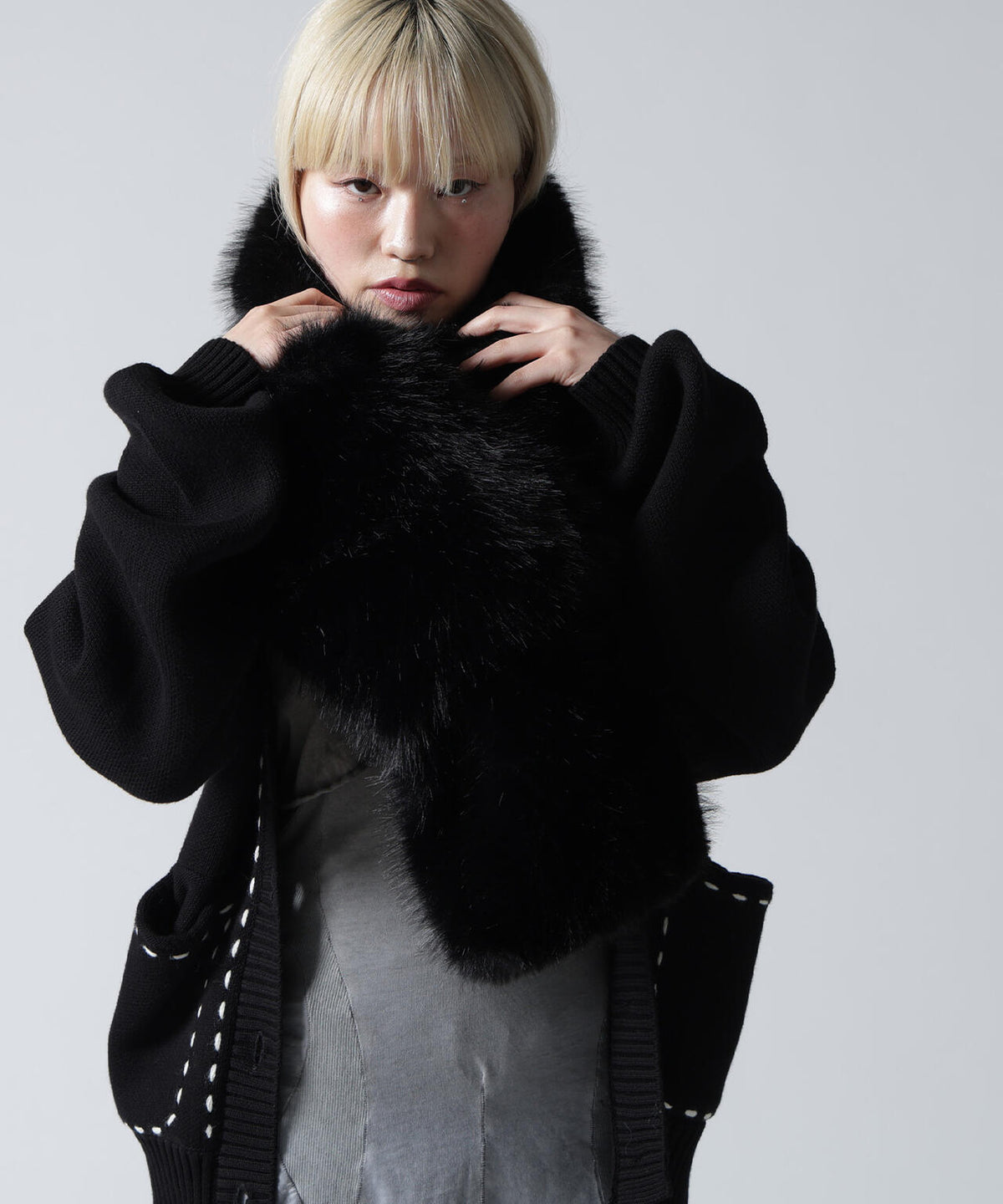 FR(13)NDS/フレンズ/WOMEN ECO FUR MUFFLER