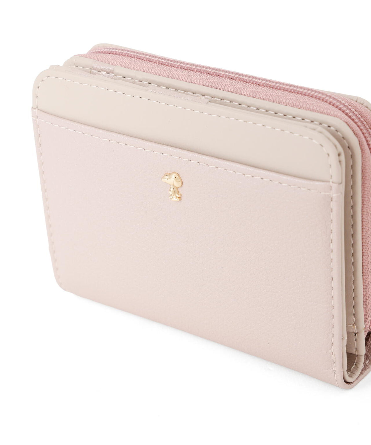 SNOOPY LEATHER COLLECTION/スヌーピーレザーコレクション/パールシリーズ 二つ折財布