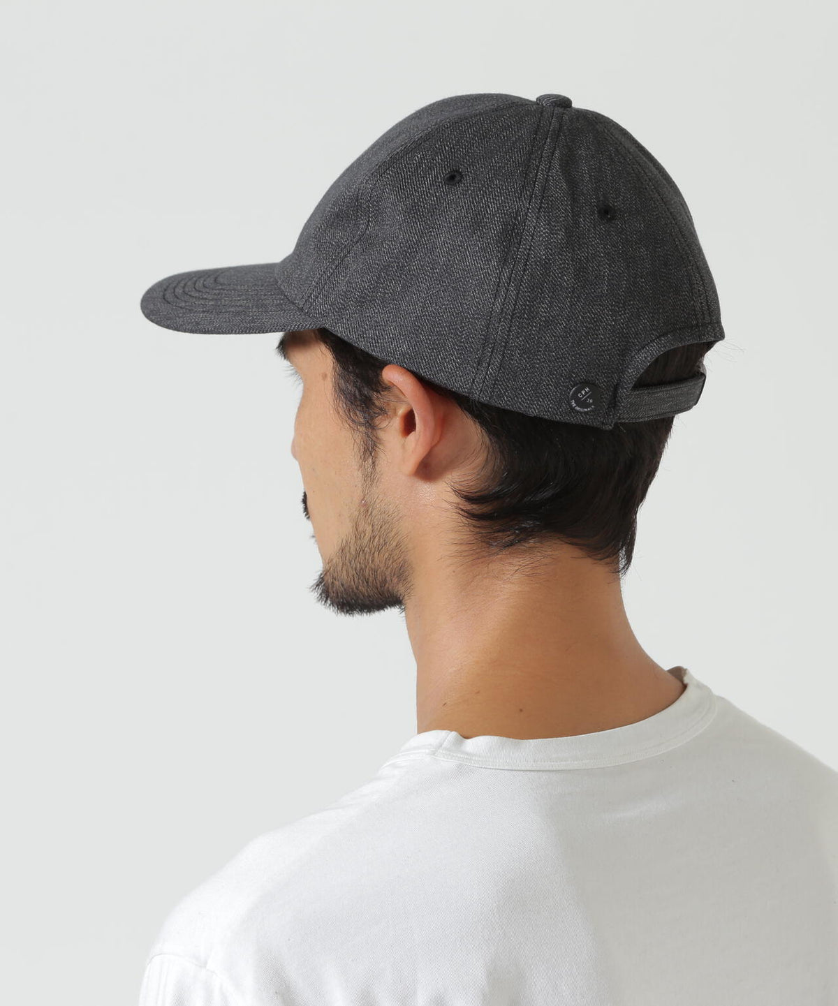 CPH/シーピーエイチ/DEEP 6 PANEL CAP/HEATHER TWILL/BLACK