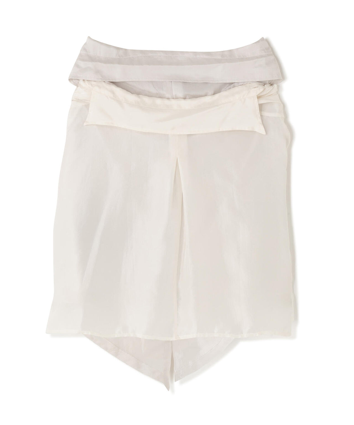 BEN TAVERNITI UNRAVEL PROJECT/SILK W SHIRTS SKIRT