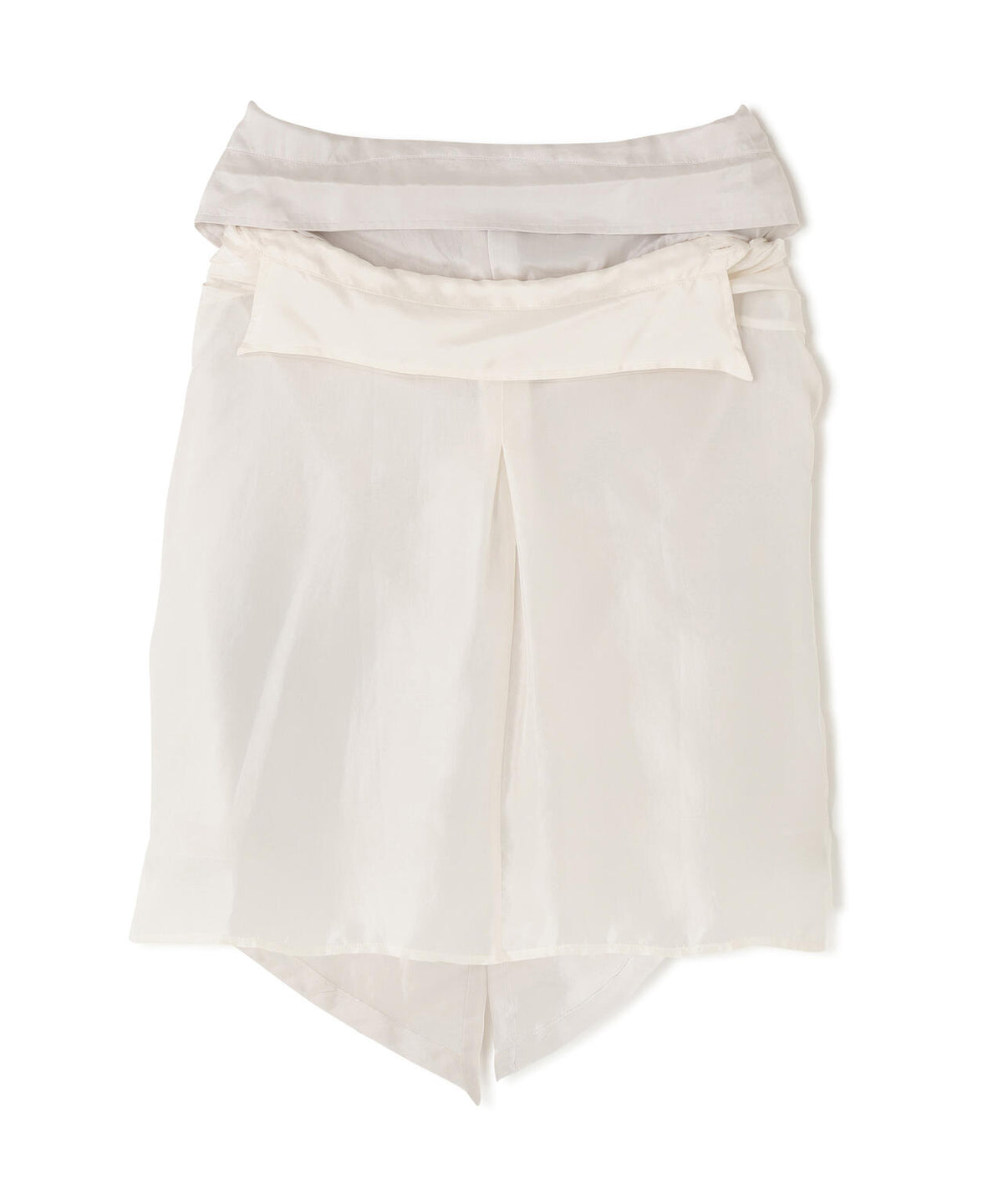 BEN TAVERNITI UNRAVEL PROJECT/SILK W SHIRTS SKIRT