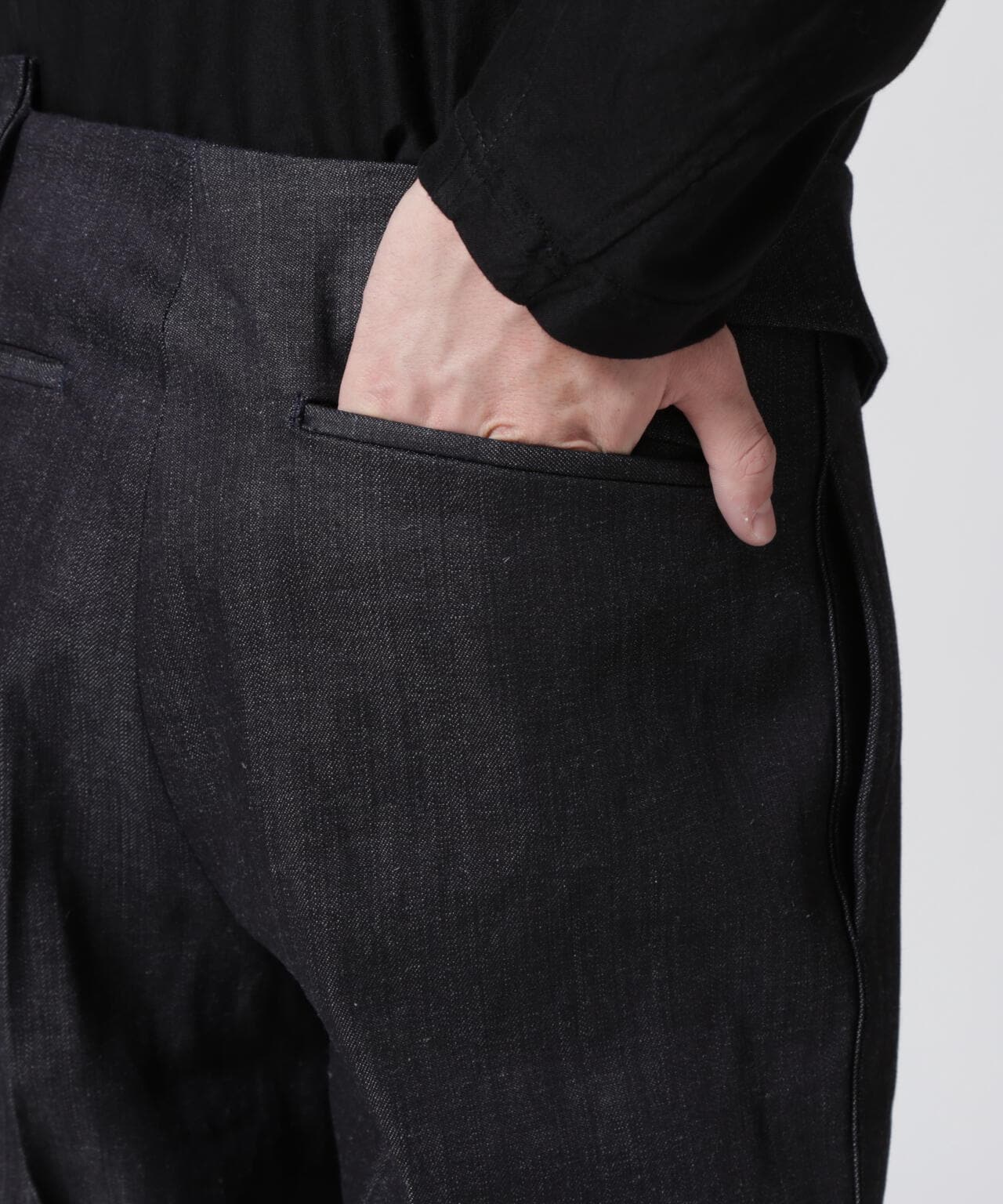 BIBLIOTHERK/ビブリオテーク/LOOSE DRESS TROUSERS