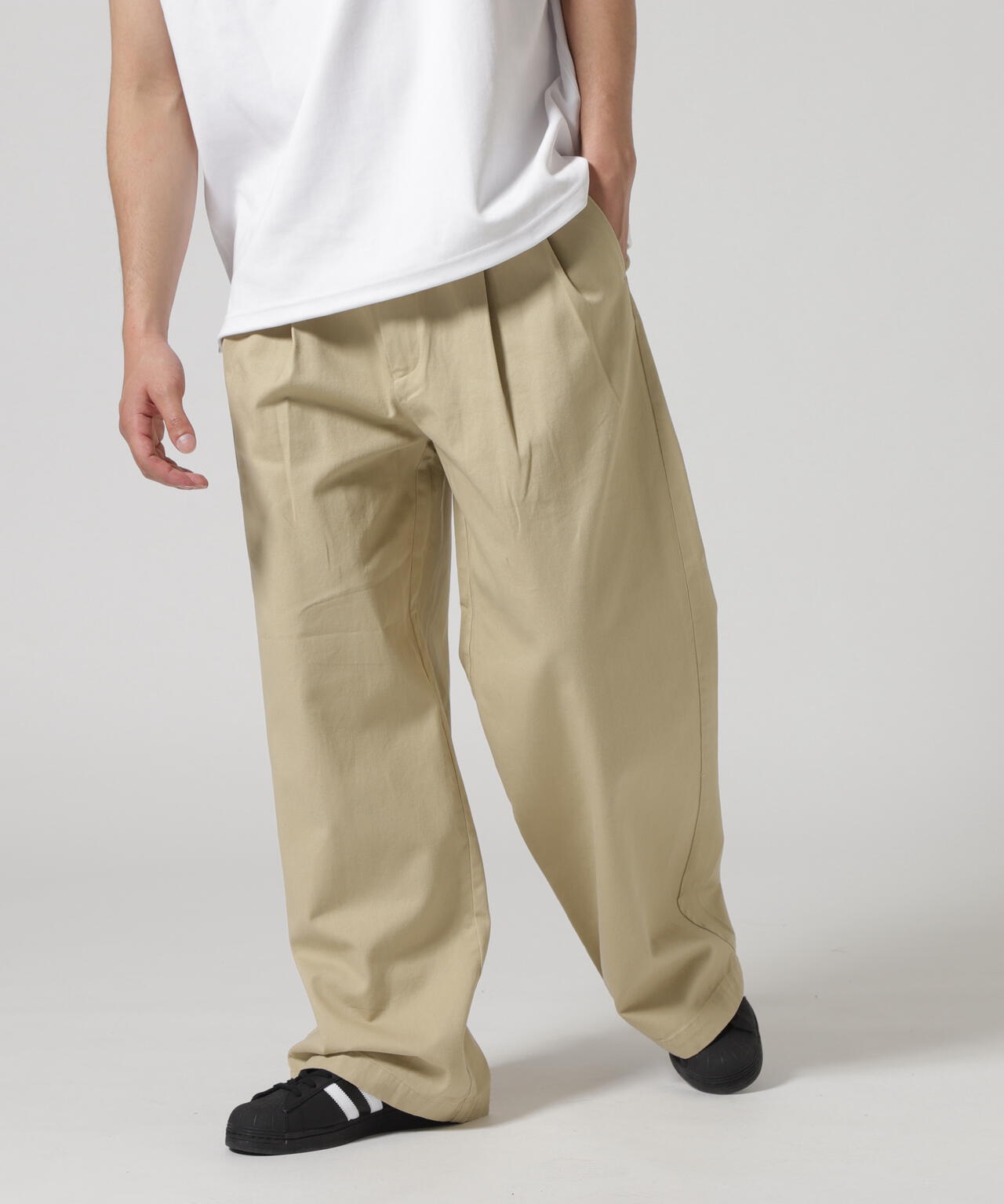 Toironier/トワロニエ/2Tuck CHINO Pants