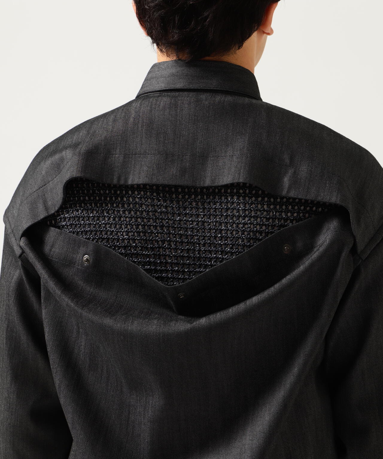 Toironier/トワロニエ/DENIM Ventilation SHIRT