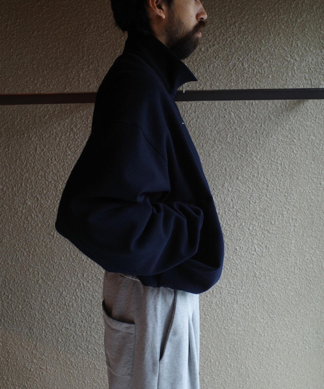 BIBLIOTHERK×GARDEN/ビブリオテーク×ガーデン/DRAPE BLOUSON EX/GARDEN別注