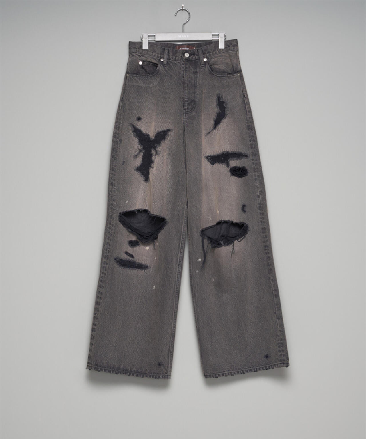 MASU/エムエーエスユー/MB BAGGY JEANS ANGEL DAMAGE/B26U6PL003