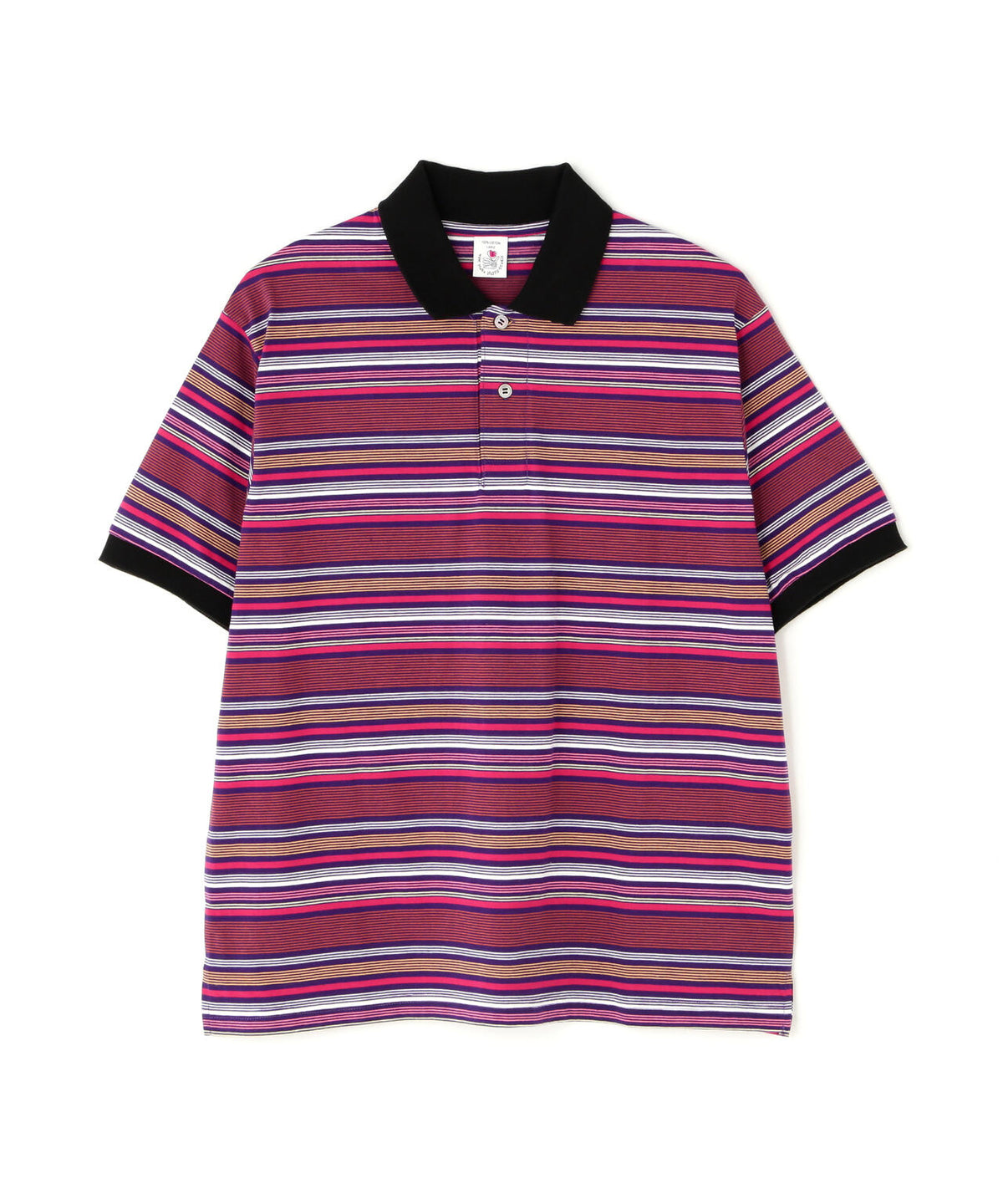 The Make Happy Studio/ザメイクハッピーストゥディオ/BODER POLO SHIRTS