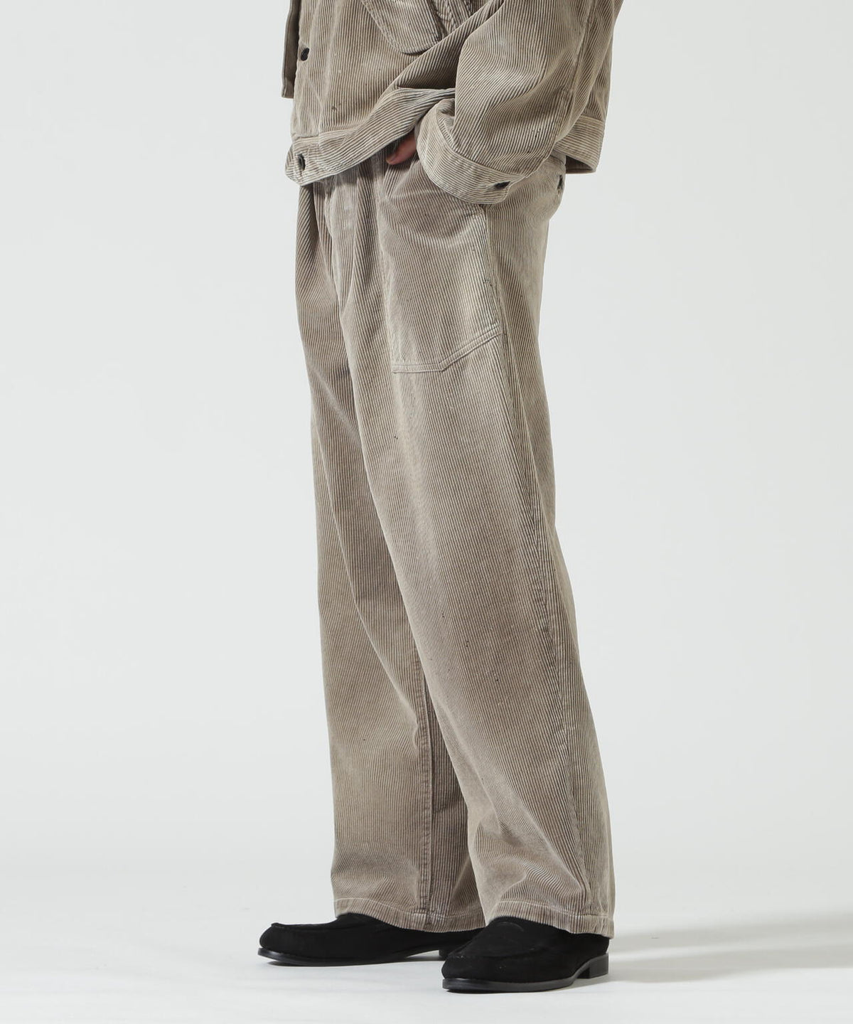 ANCELLM/アンセルム/AGING CORDUROY BAKER PANTS/ANC-PT129