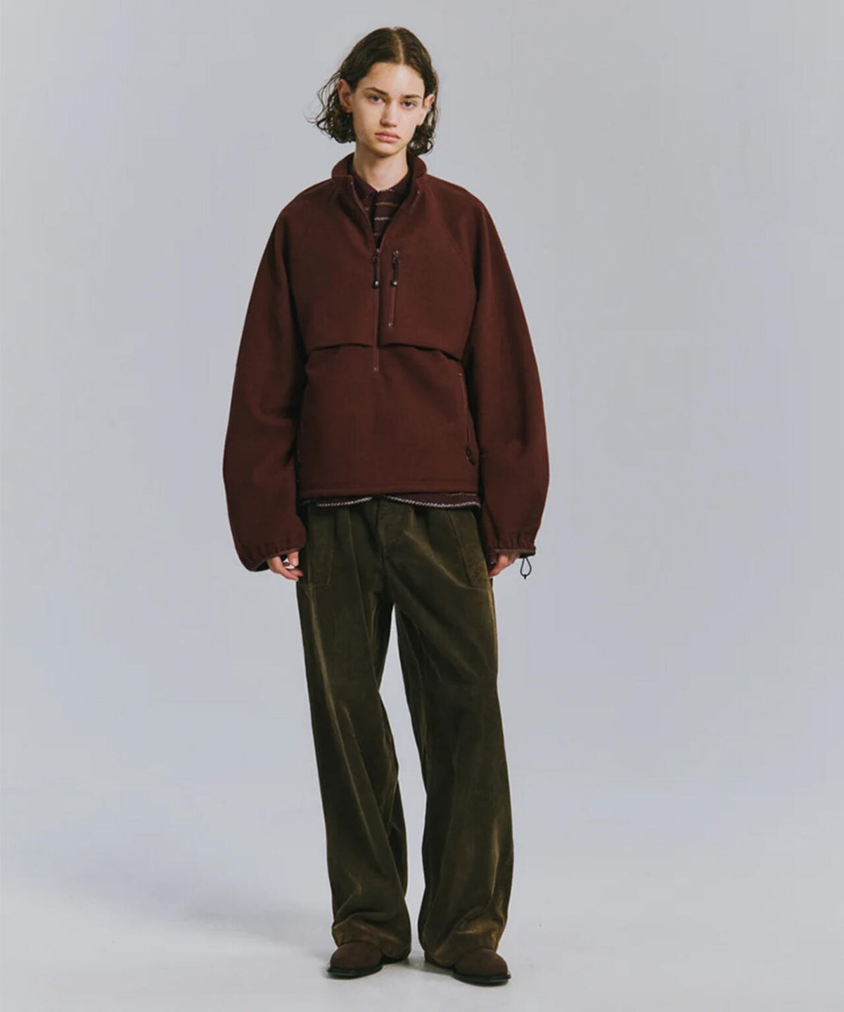 ANCELLM/アンセルム/AGING CORDUROY BAKER PANTS/ANC-PT129