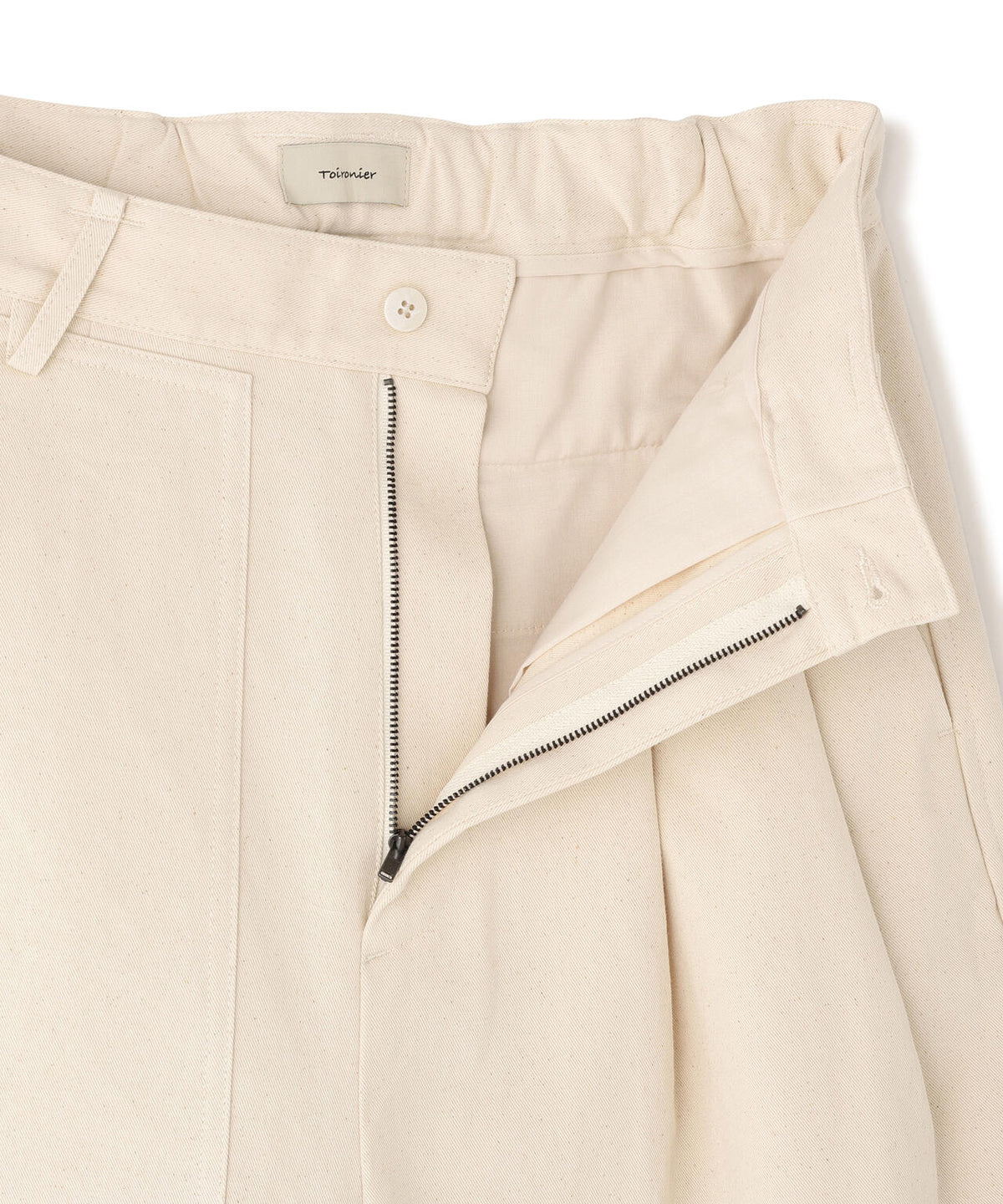 Toironier/トワロニエ/2TUCK CHINO TROUSERS