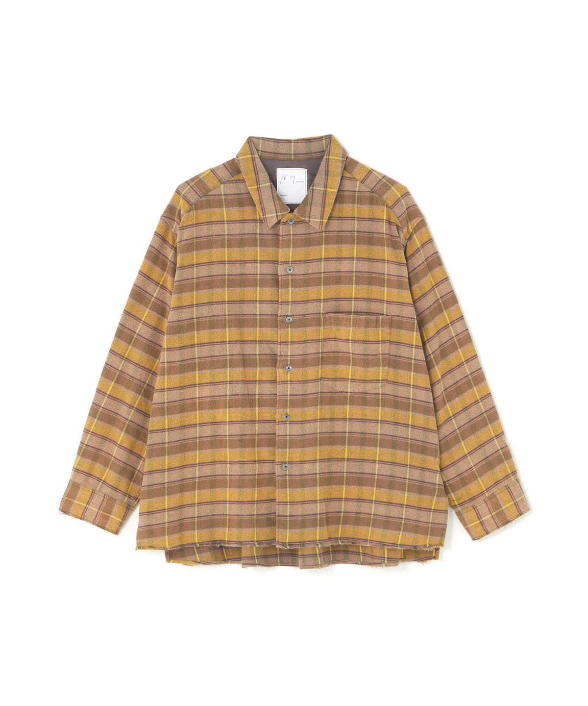 ANCELLM/アンセルム/NEL CHECK SHIRT/ANC-SH103