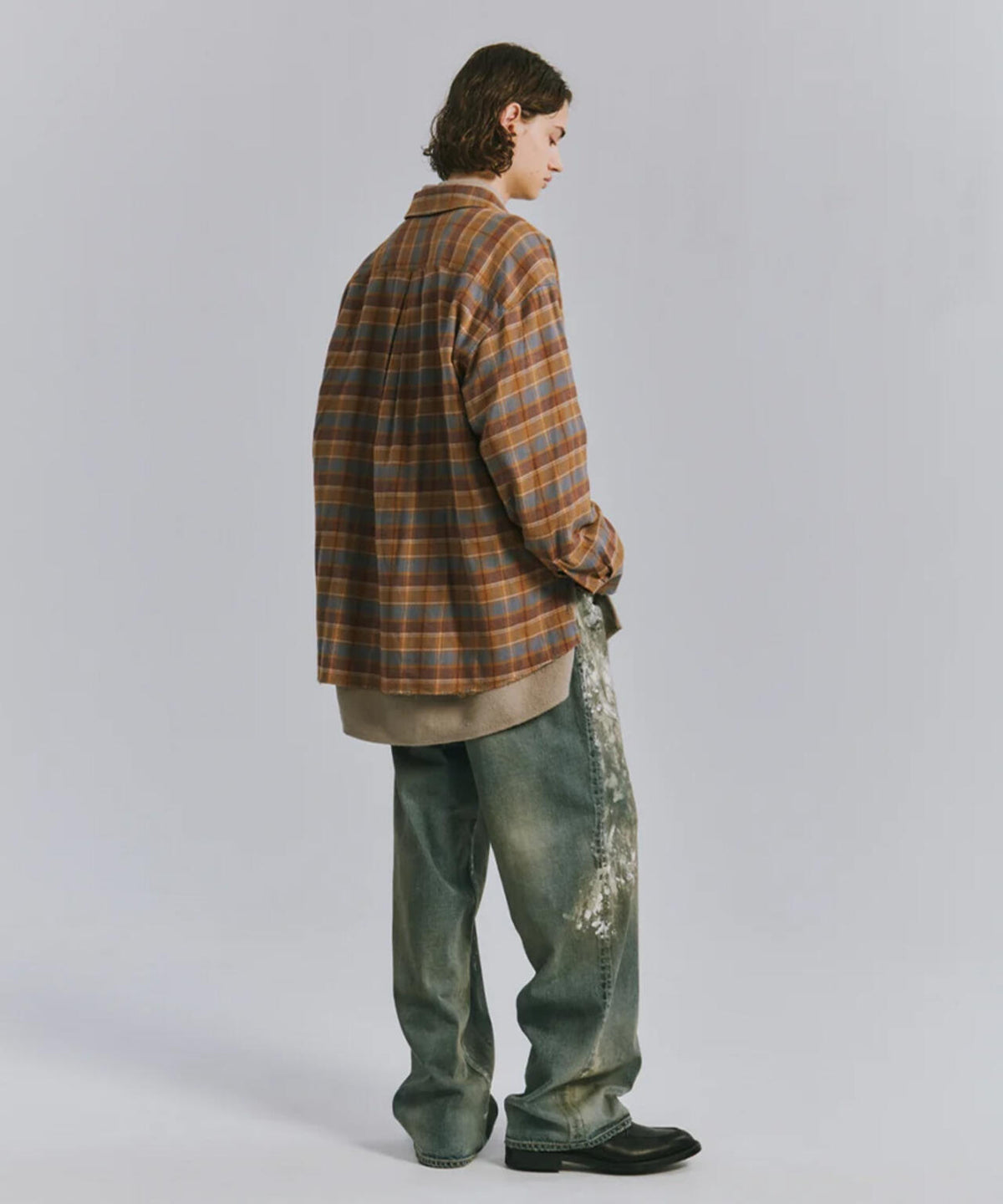 ANCELLM/アンセルム/NEL CHECK SHIRT/ANC-SH103